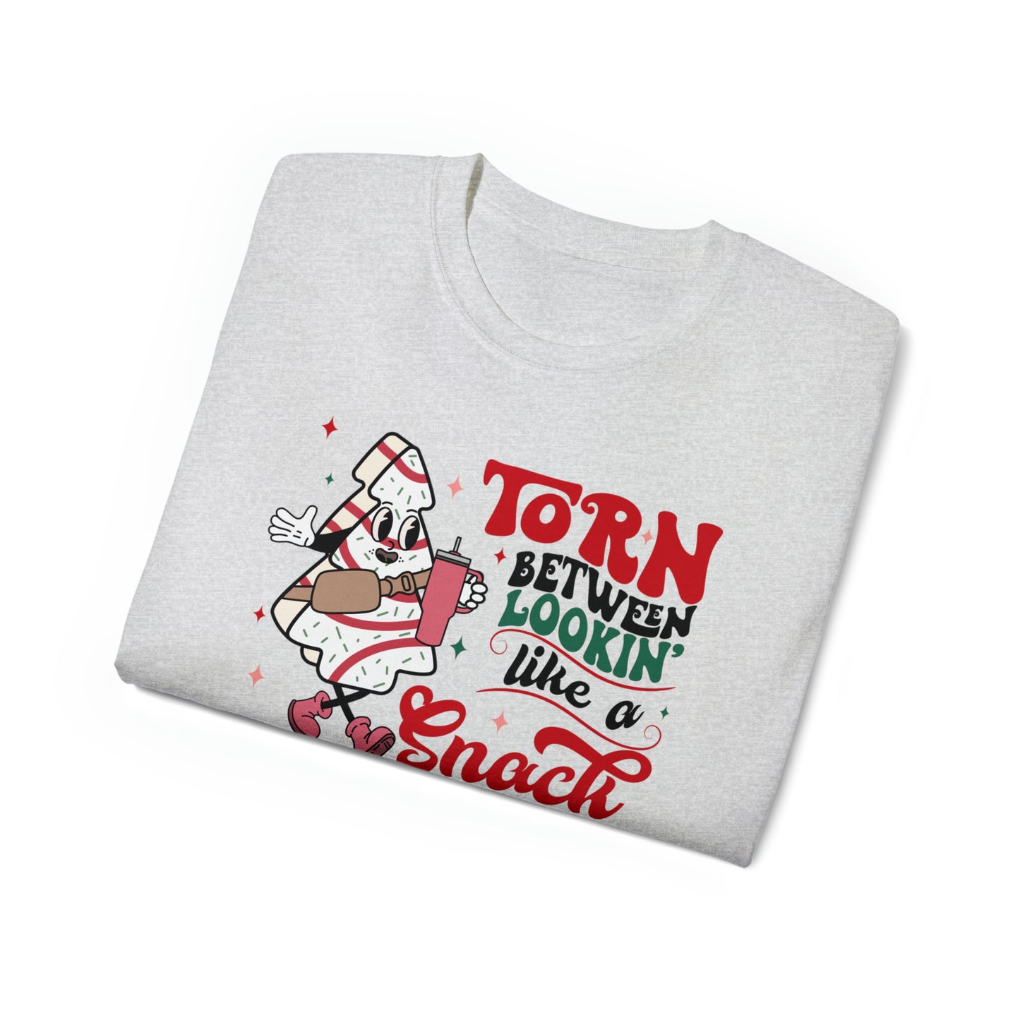 Christmas Snack Unisex Cotton Tee