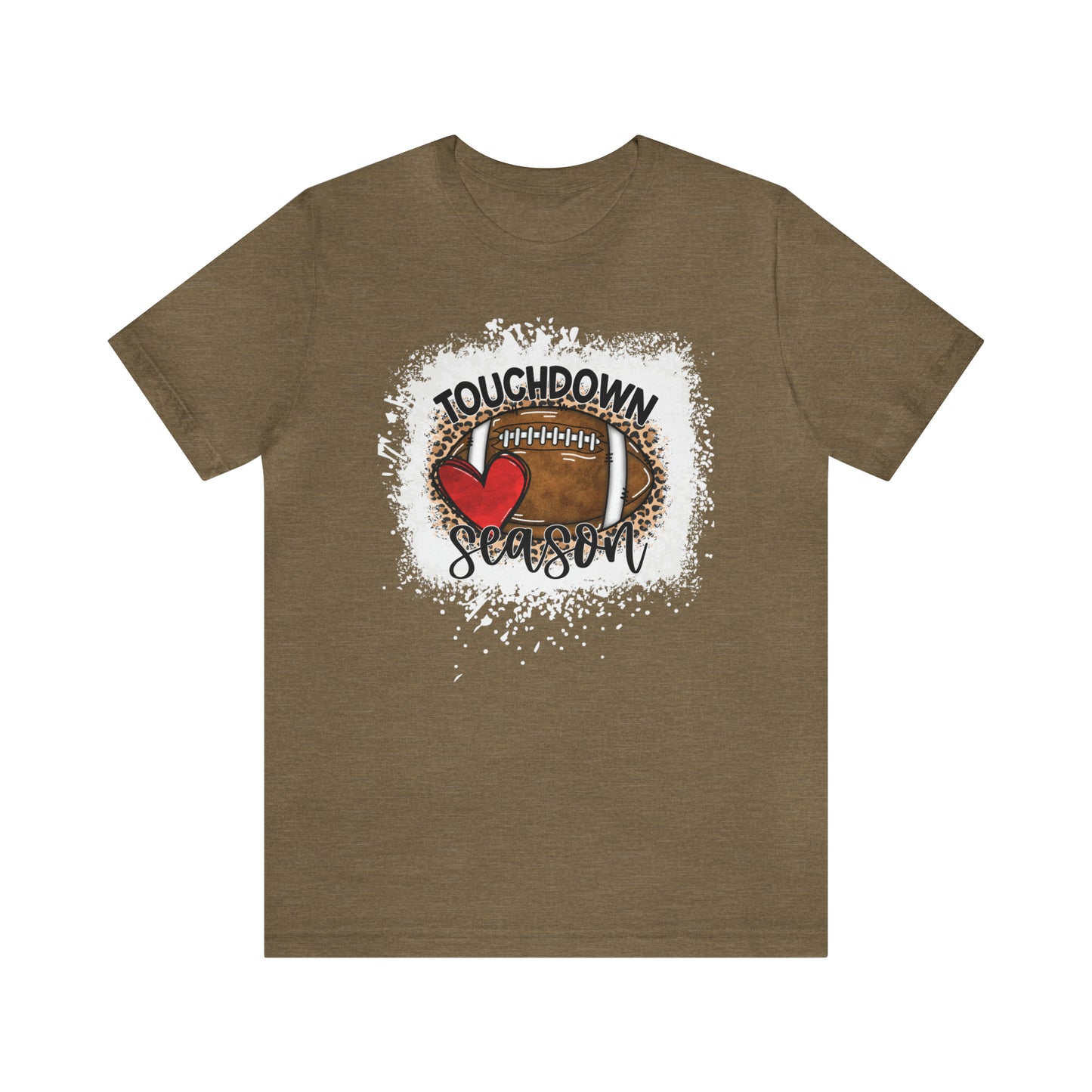 Unisex Touchdown Season Bella Canvas Short Sleeve Tee