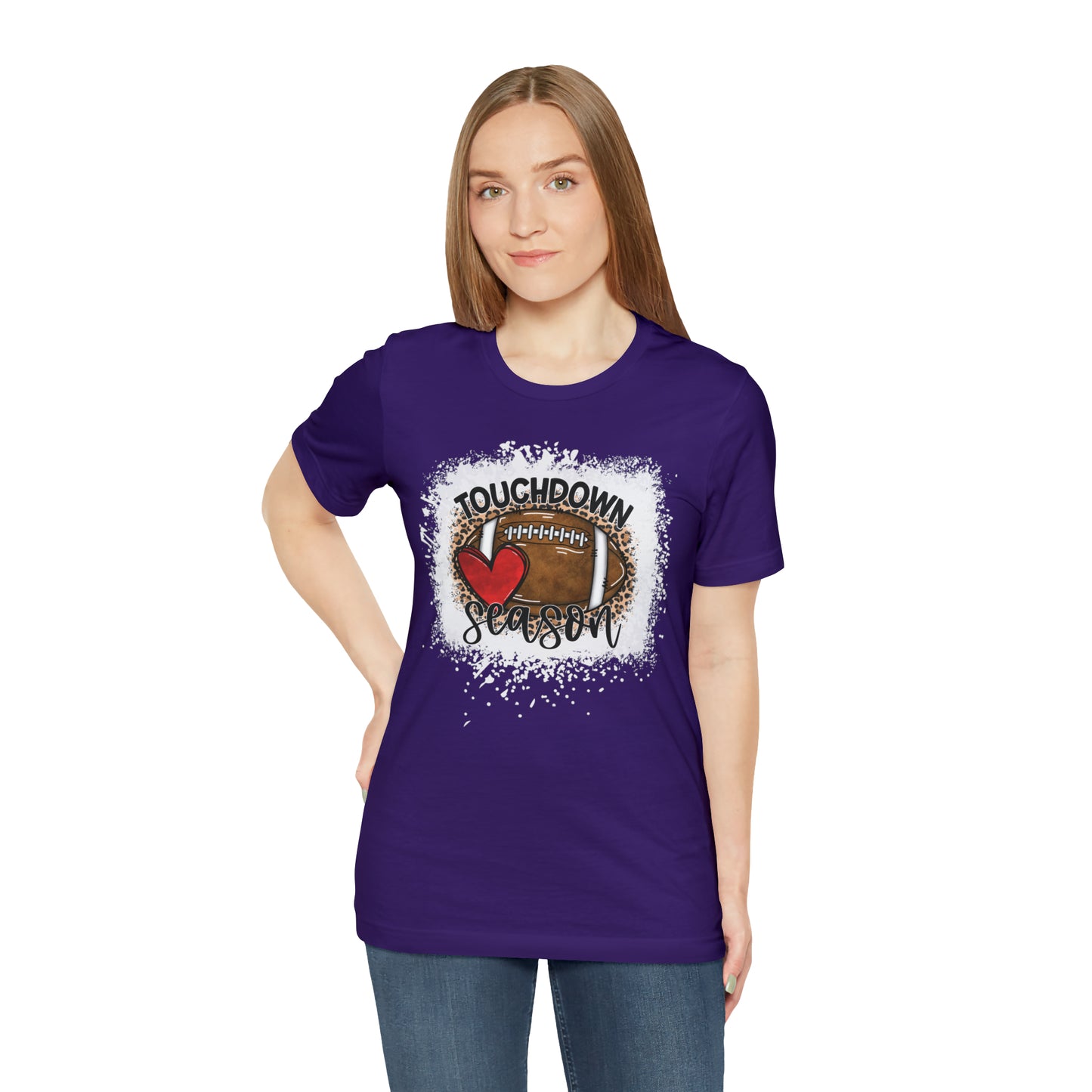 Unisex Touchdown Season Bella Canvas Short Sleeve Tee