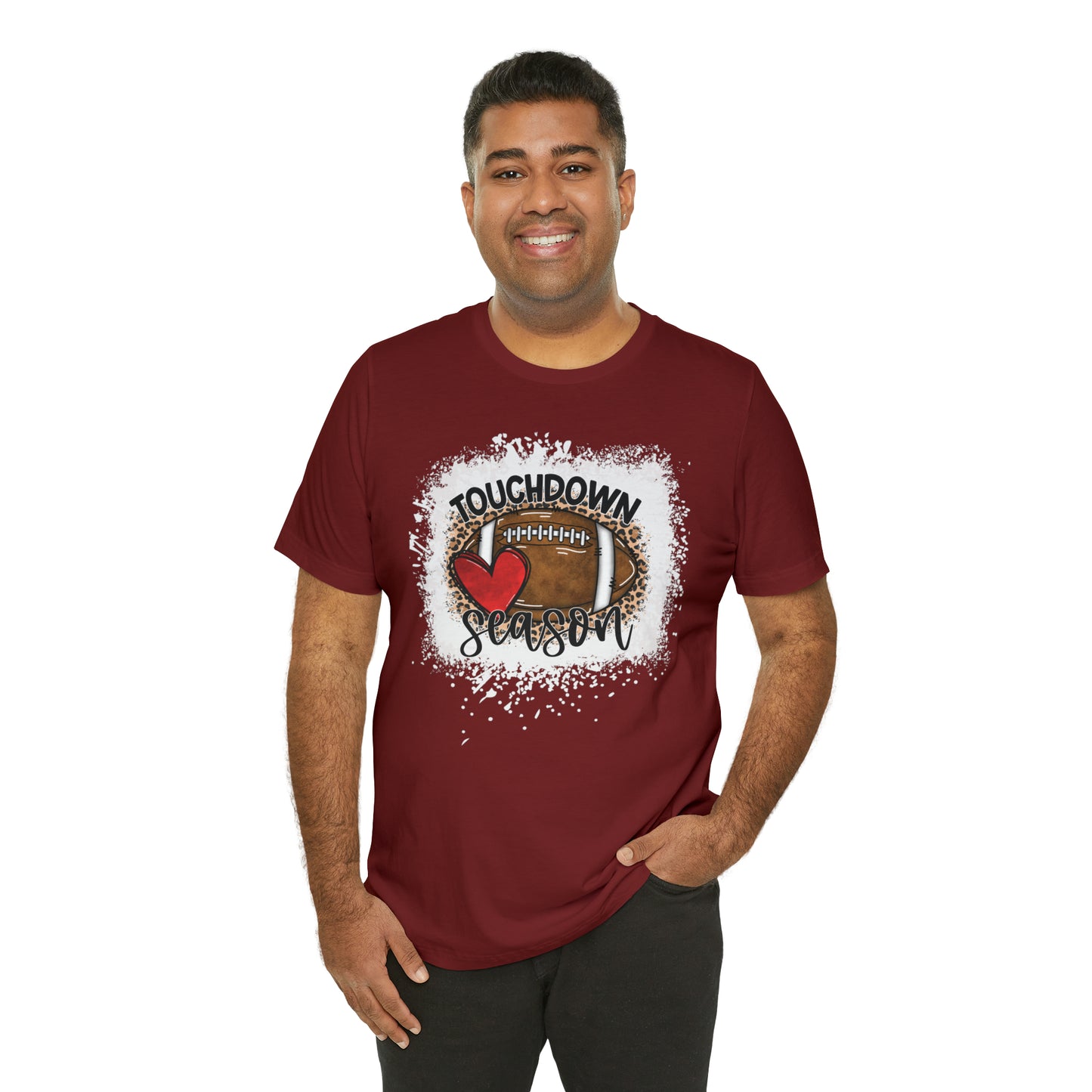 Unisex Touchdown Season Bella Canvas Short Sleeve Tee