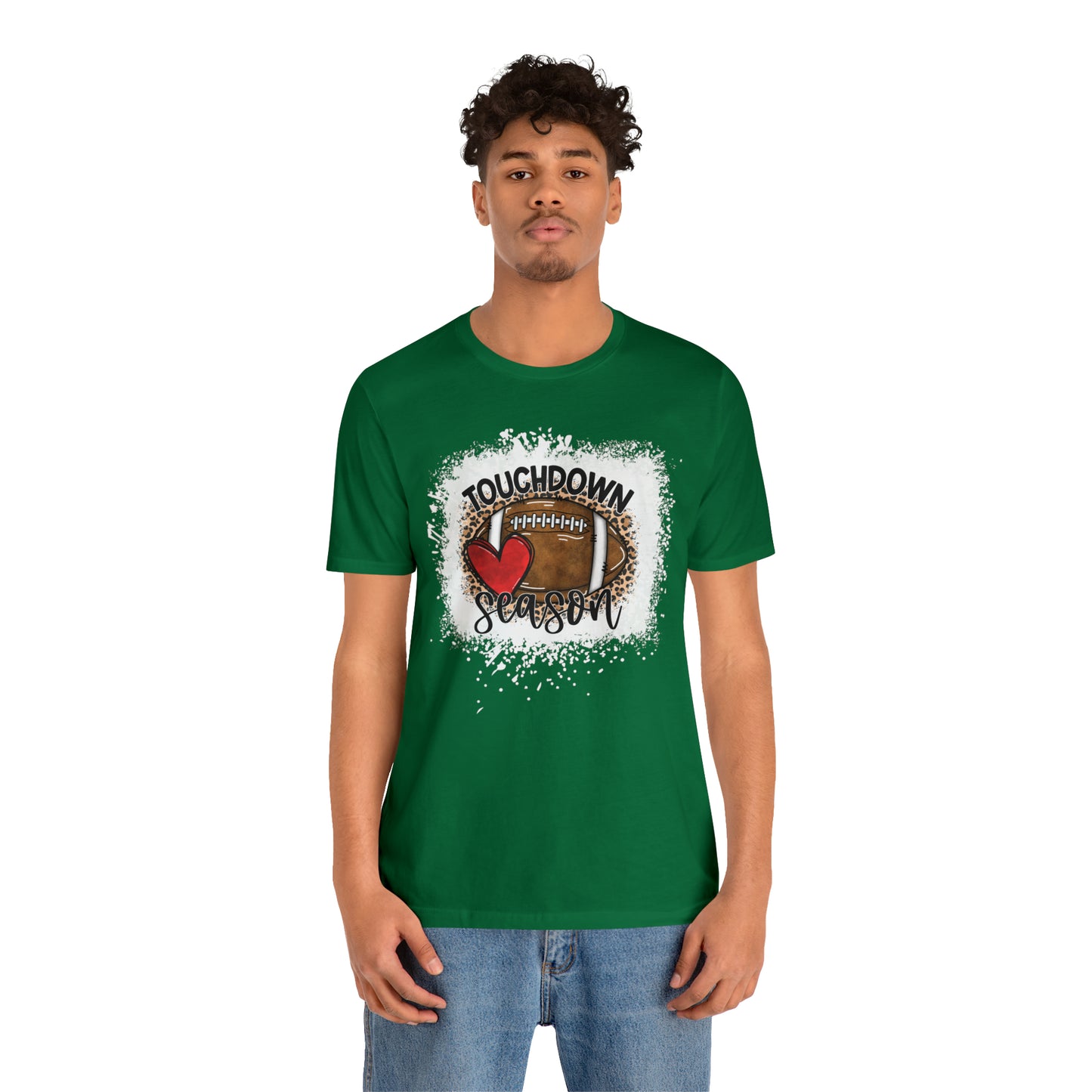 Unisex Touchdown Season Bella Canvas Short Sleeve Tee