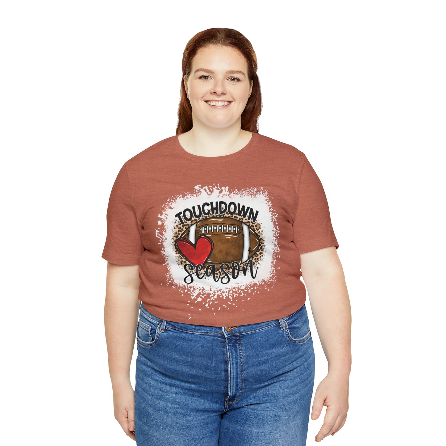 Unisex Touchdown Season Bella Canvas Short Sleeve Tee