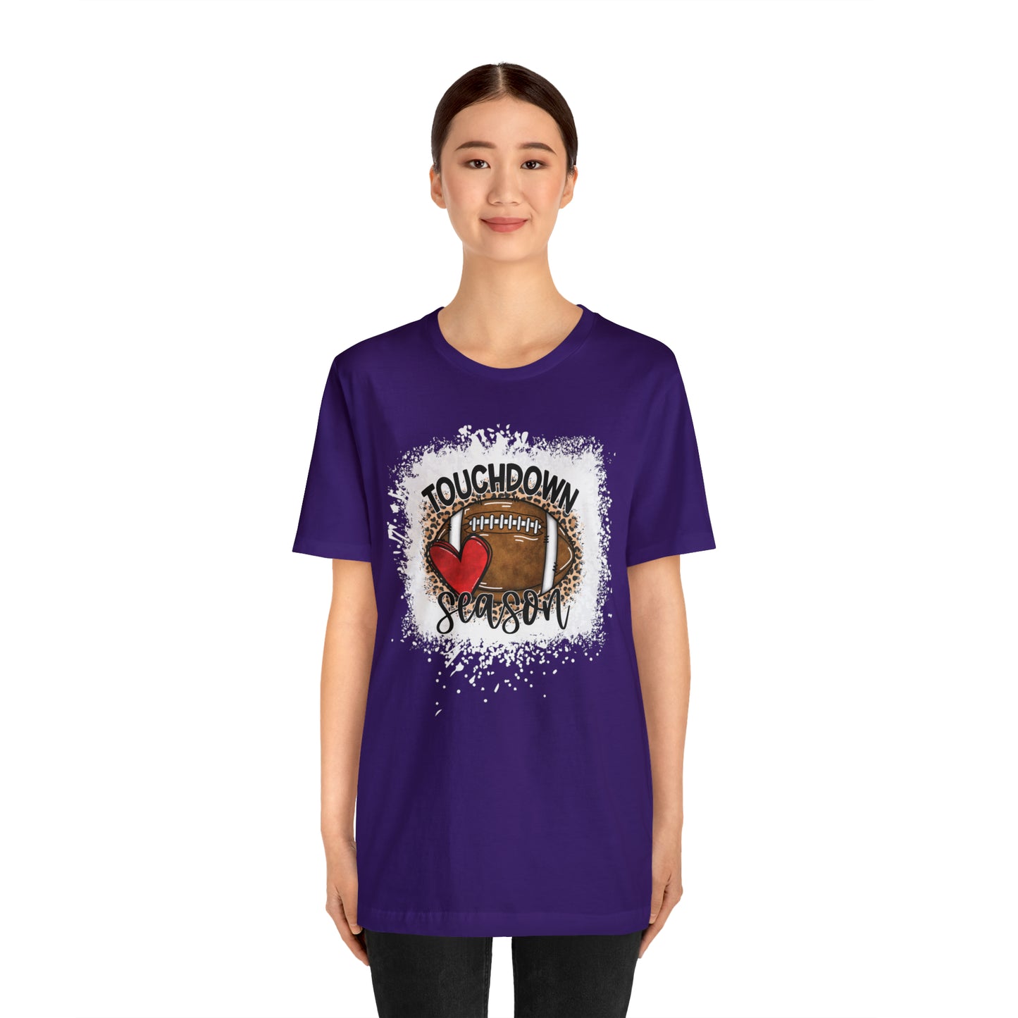 Unisex Touchdown Season Bella Canvas Short Sleeve Tee