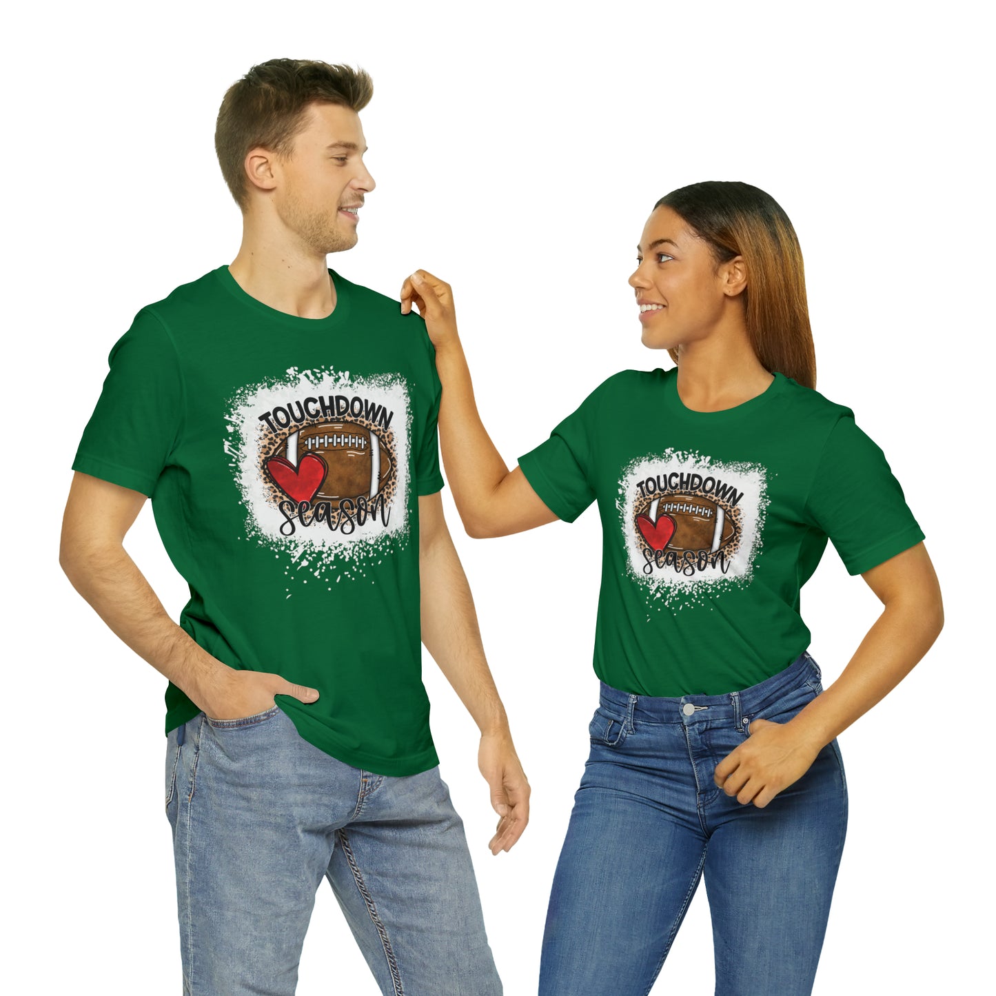 Unisex Touchdown Season Bella Canvas Short Sleeve Tee