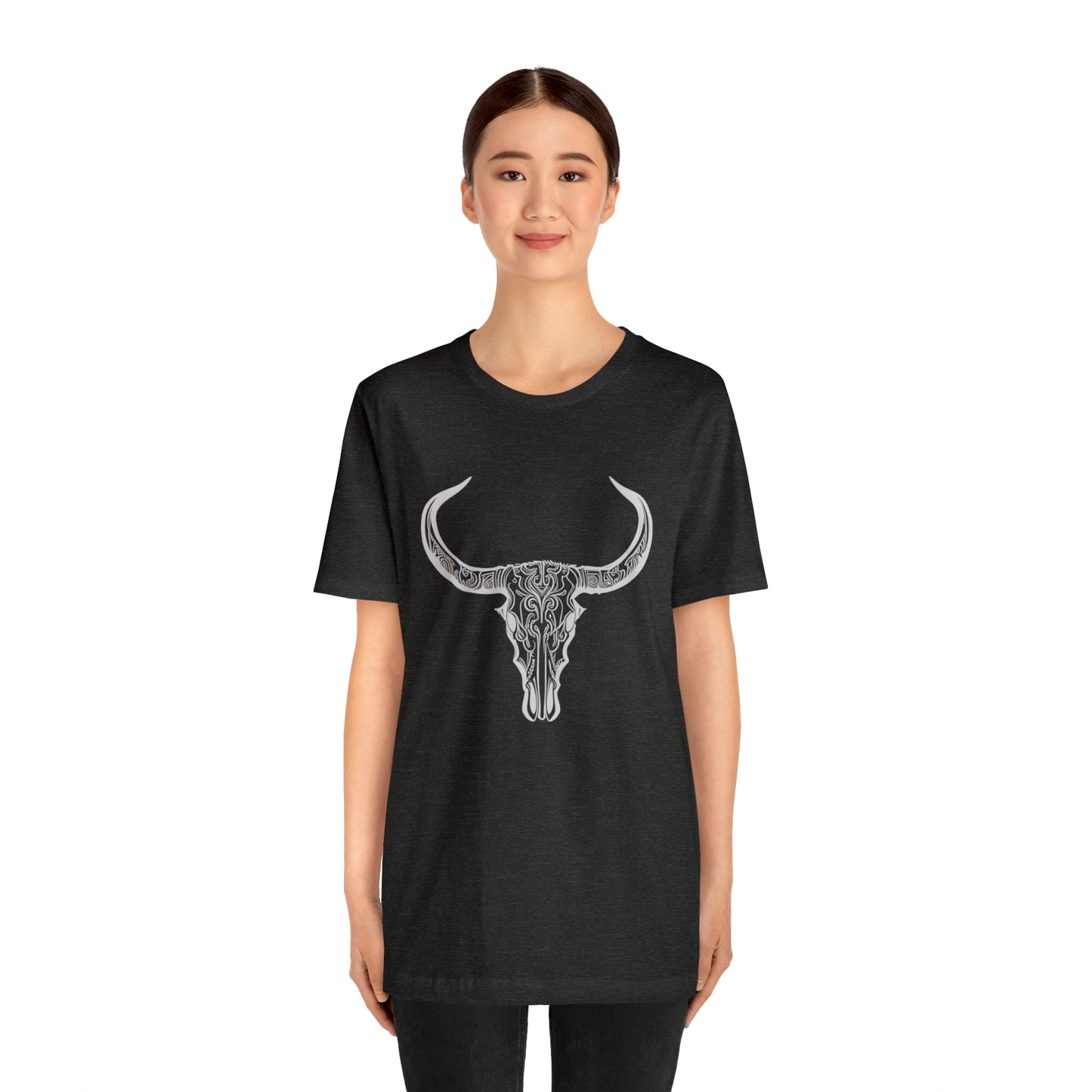 Longhorn Skull Unisex Short Sleeve Tee
