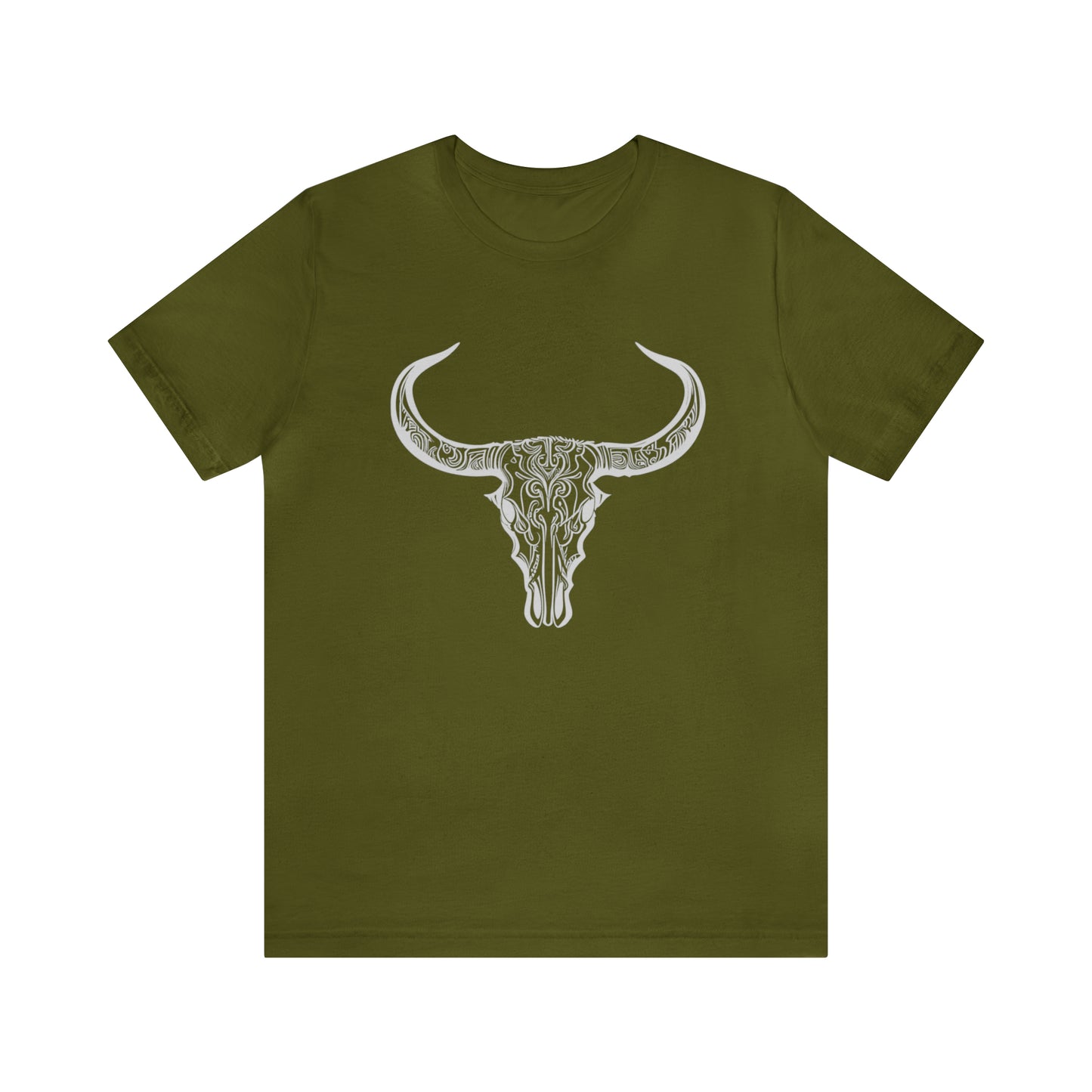 Longhorn Skull Unisex Short Sleeve Tee