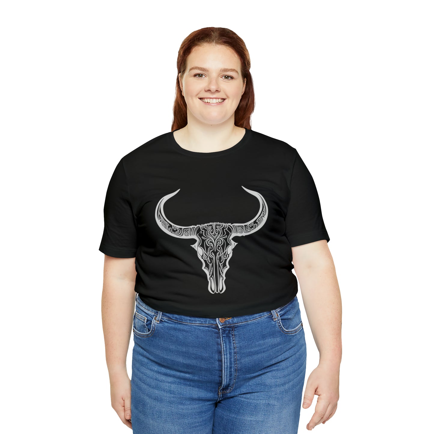 Longhorn Skull Unisex Short Sleeve Tee