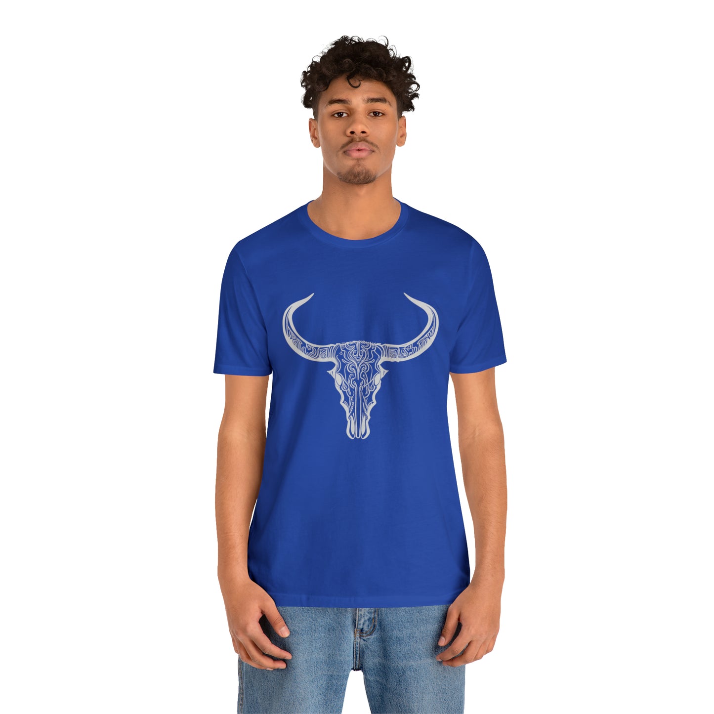 Longhorn Skull Unisex Short Sleeve Tee