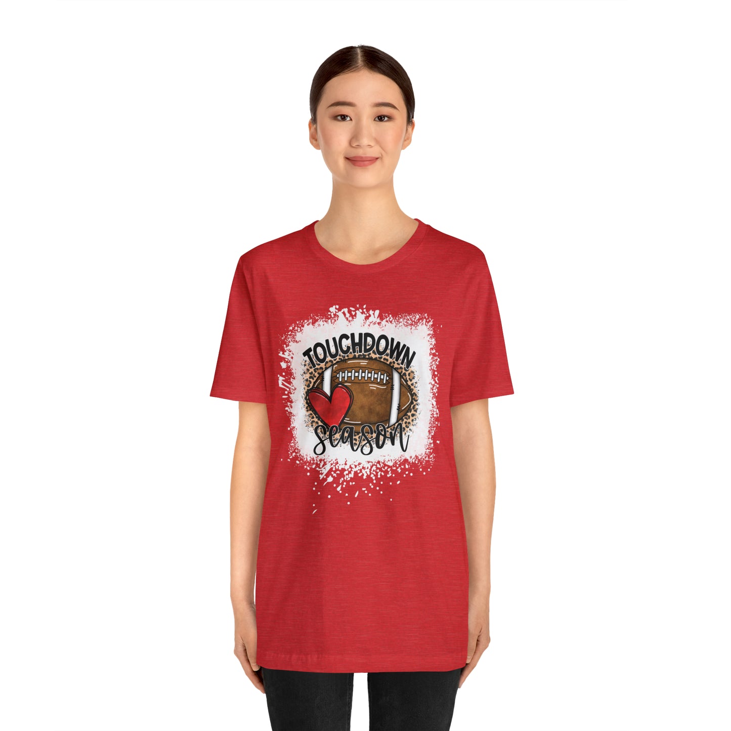 Unisex Touchdown Season Bella Canvas Short Sleeve Tee
