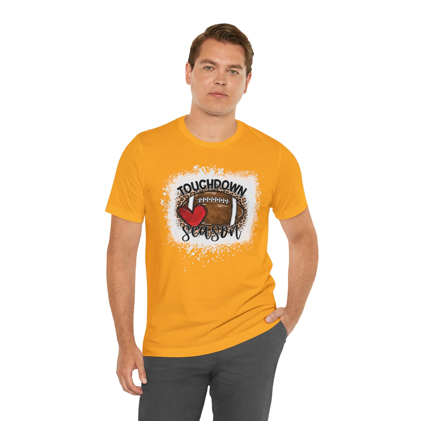 Unisex Touchdown Season Bella Canvas Short Sleeve Tee