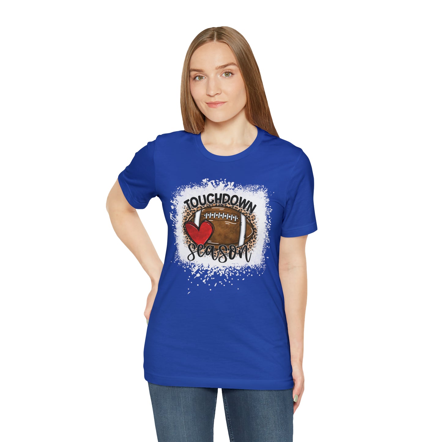 Unisex Touchdown Season Bella Canvas Short Sleeve Tee