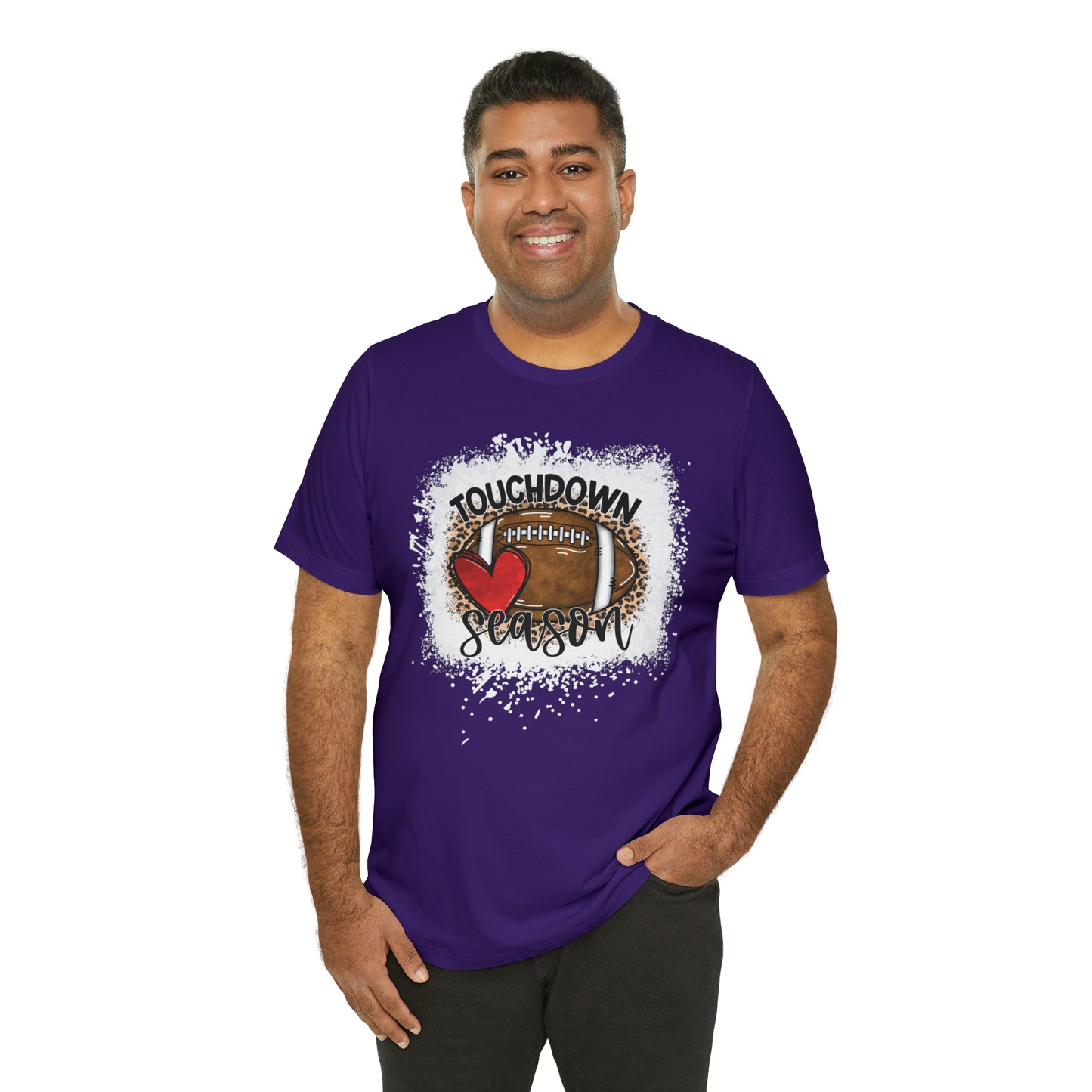 Unisex Touchdown Season Bella Canvas Short Sleeve Tee