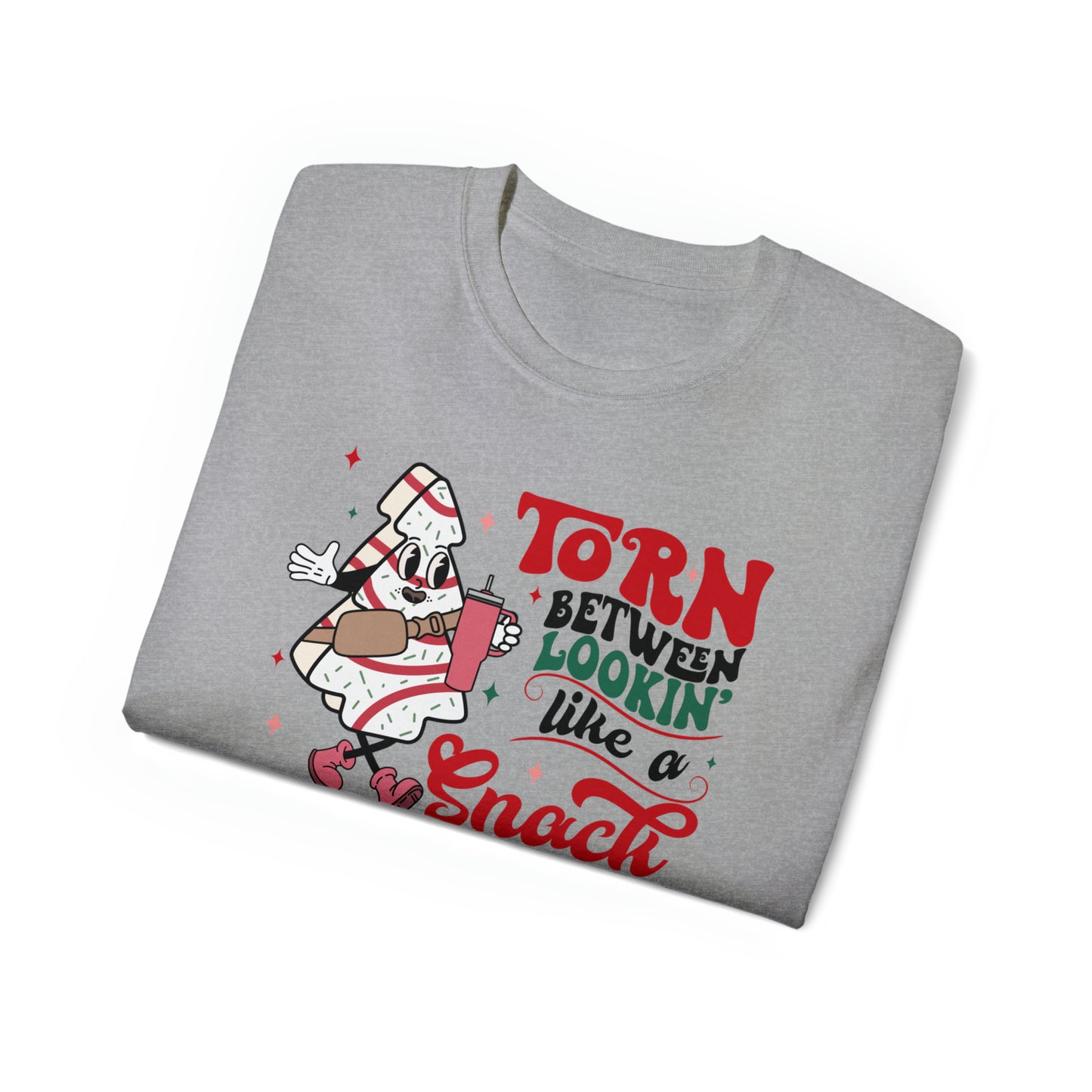 Christmas Snack Unisex Cotton Tee