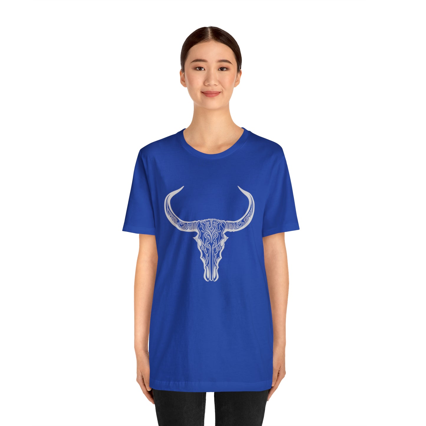 Longhorn Skull Unisex Short Sleeve Tee