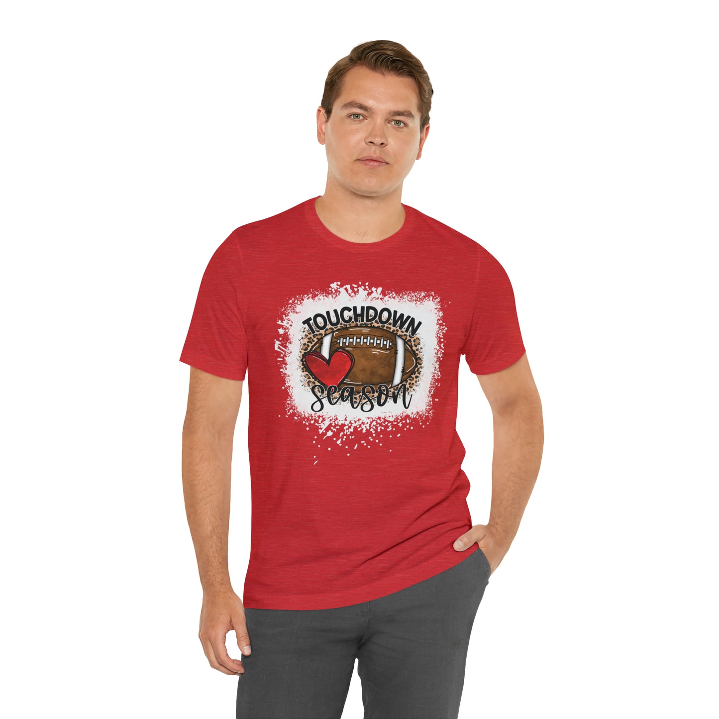 Unisex Touchdown Season Bella Canvas Short Sleeve Tee