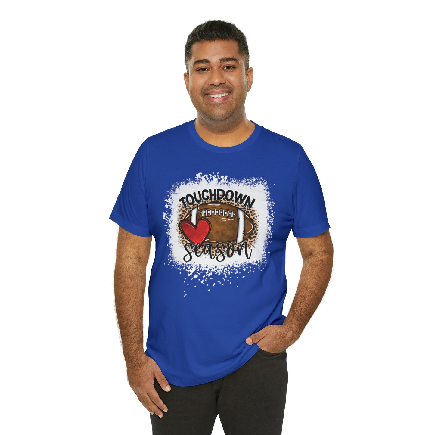 Unisex Touchdown Season Bella Canvas Short Sleeve Tee
