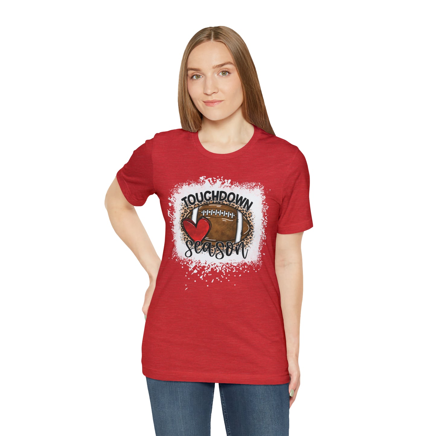 Unisex Touchdown Season Bella Canvas Short Sleeve Tee