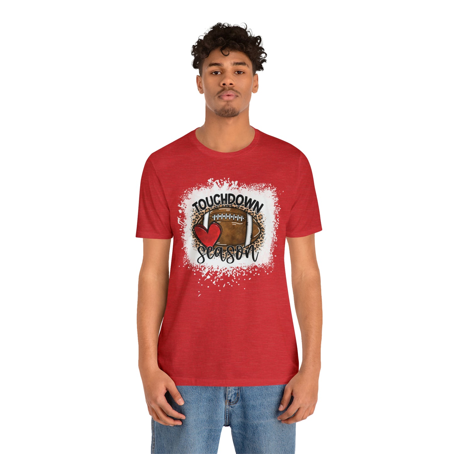 Unisex Touchdown Season Bella Canvas Short Sleeve Tee
