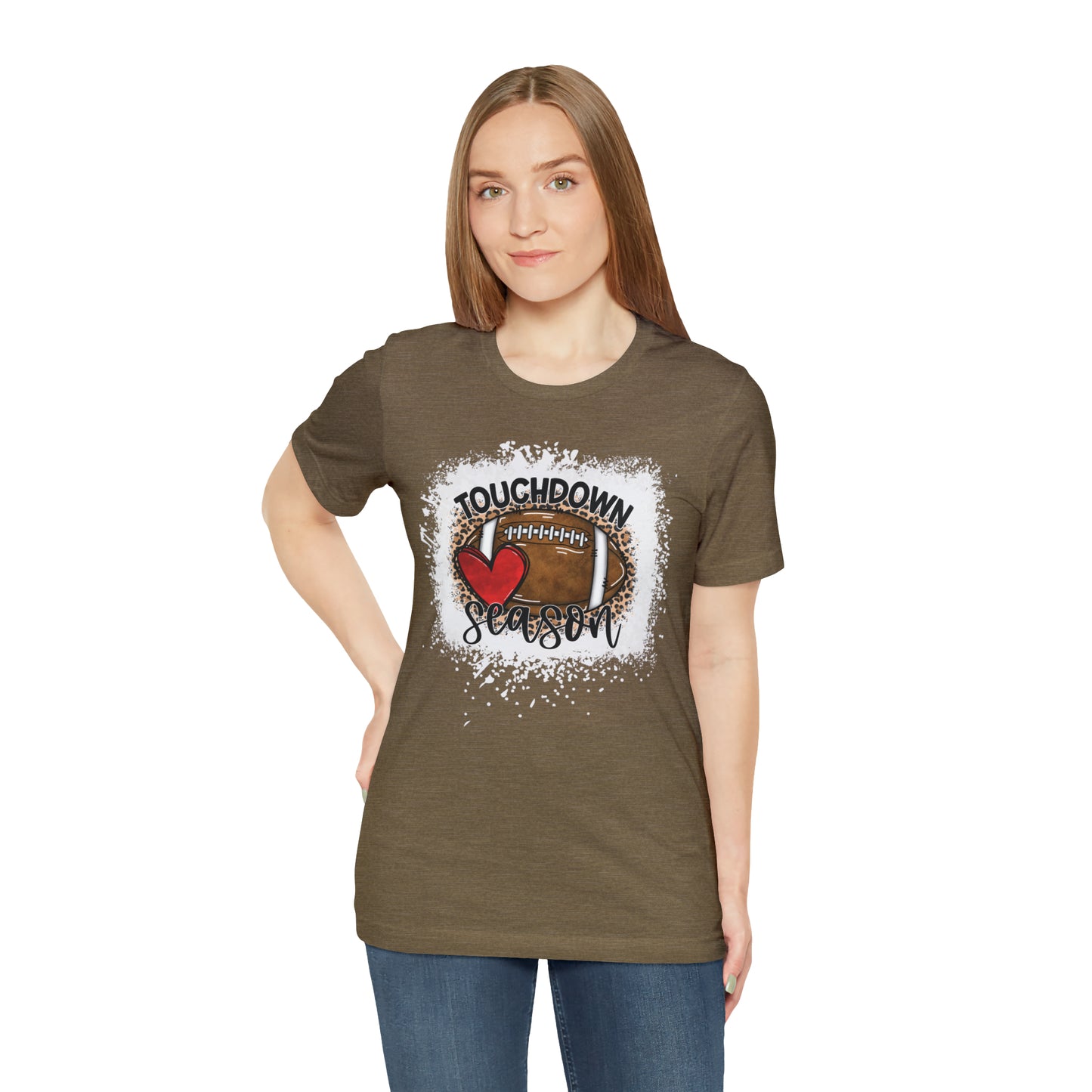 Unisex Touchdown Season Bella Canvas Short Sleeve Tee