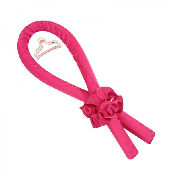 Solid Satin Heatless Hair Curler Sets