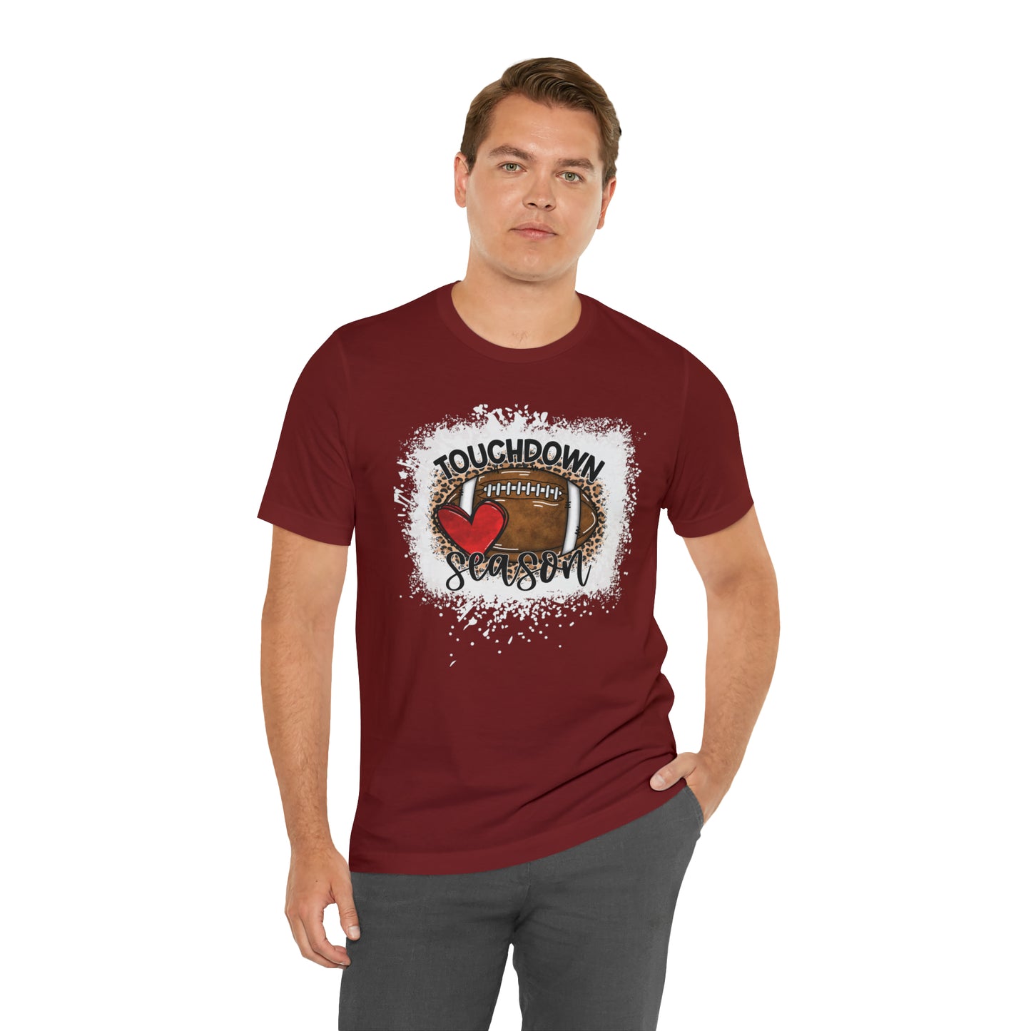Unisex Touchdown Season Bella Canvas Short Sleeve Tee