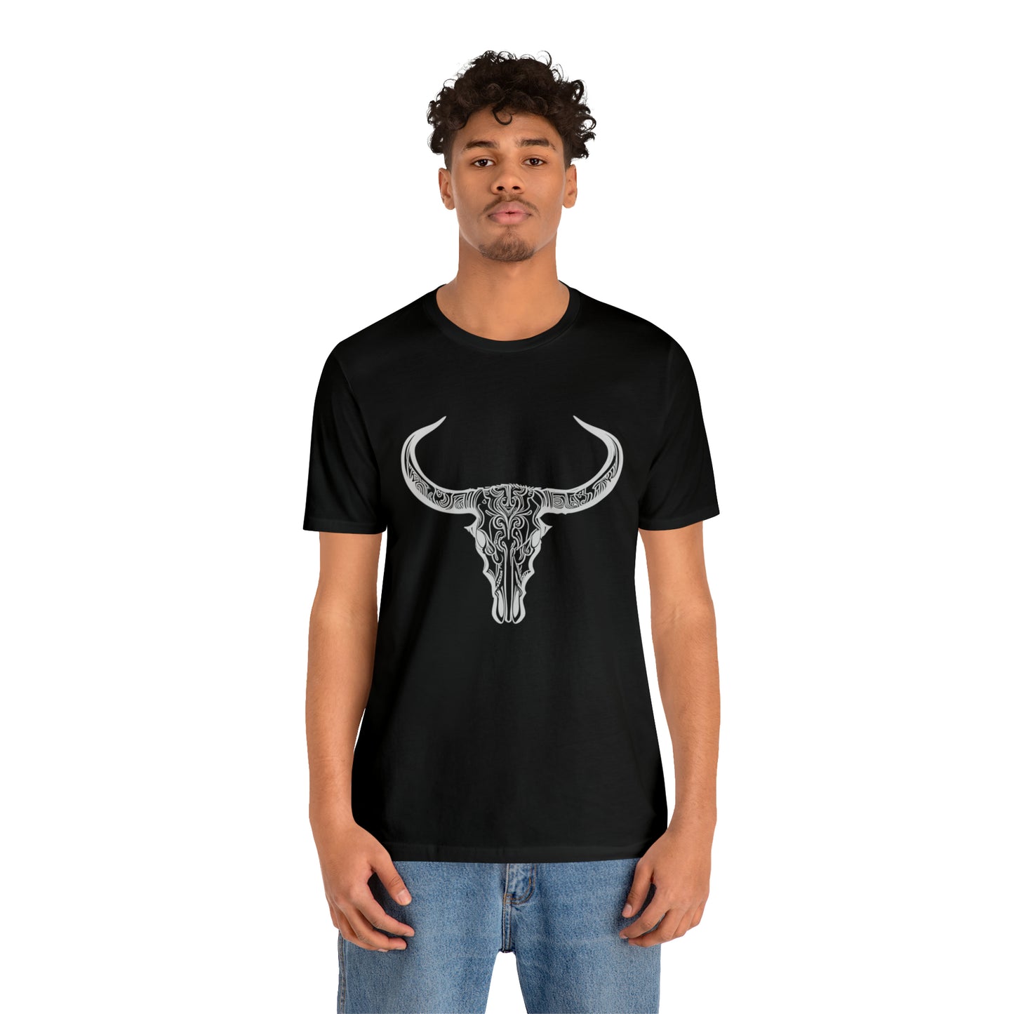 Longhorn Skull Unisex Short Sleeve Tee