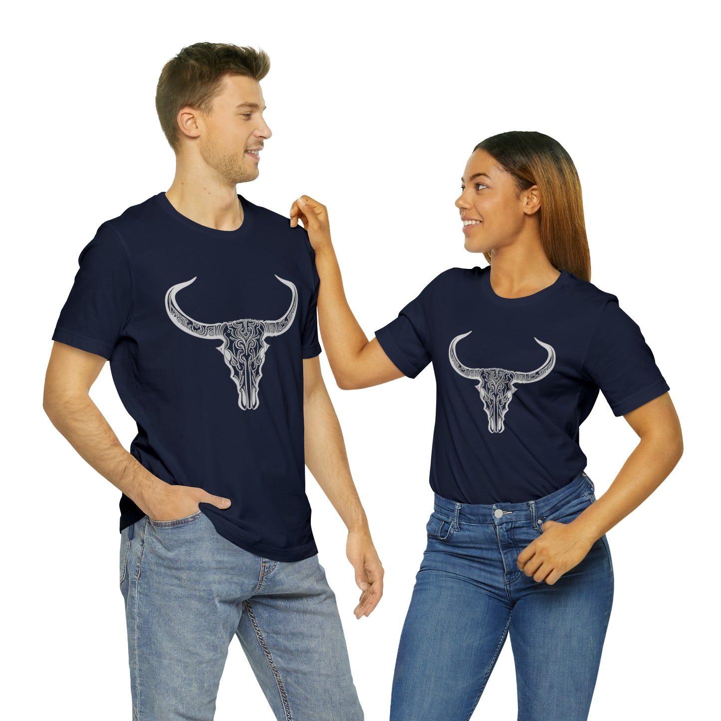 Longhorn Skull Unisex Short Sleeve Tee