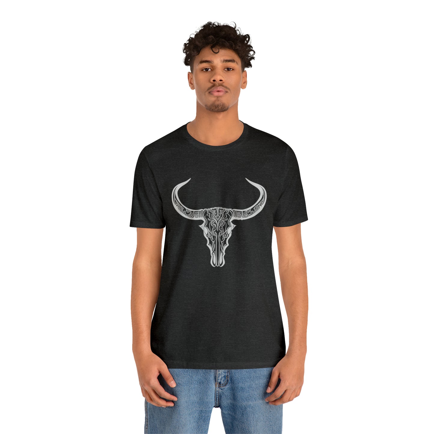 Longhorn Skull Unisex Short Sleeve Tee