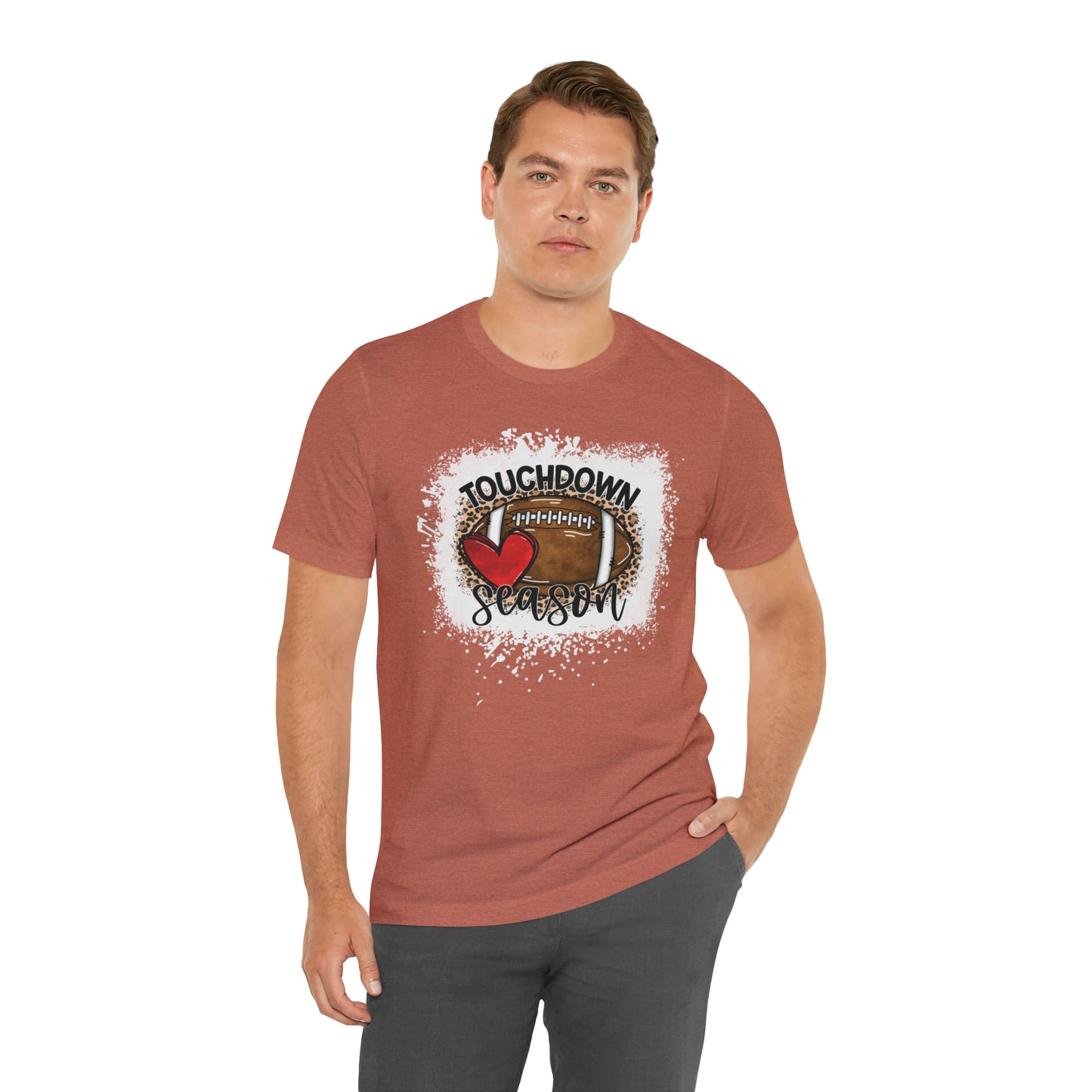 Unisex Touchdown Season Bella Canvas Short Sleeve Tee