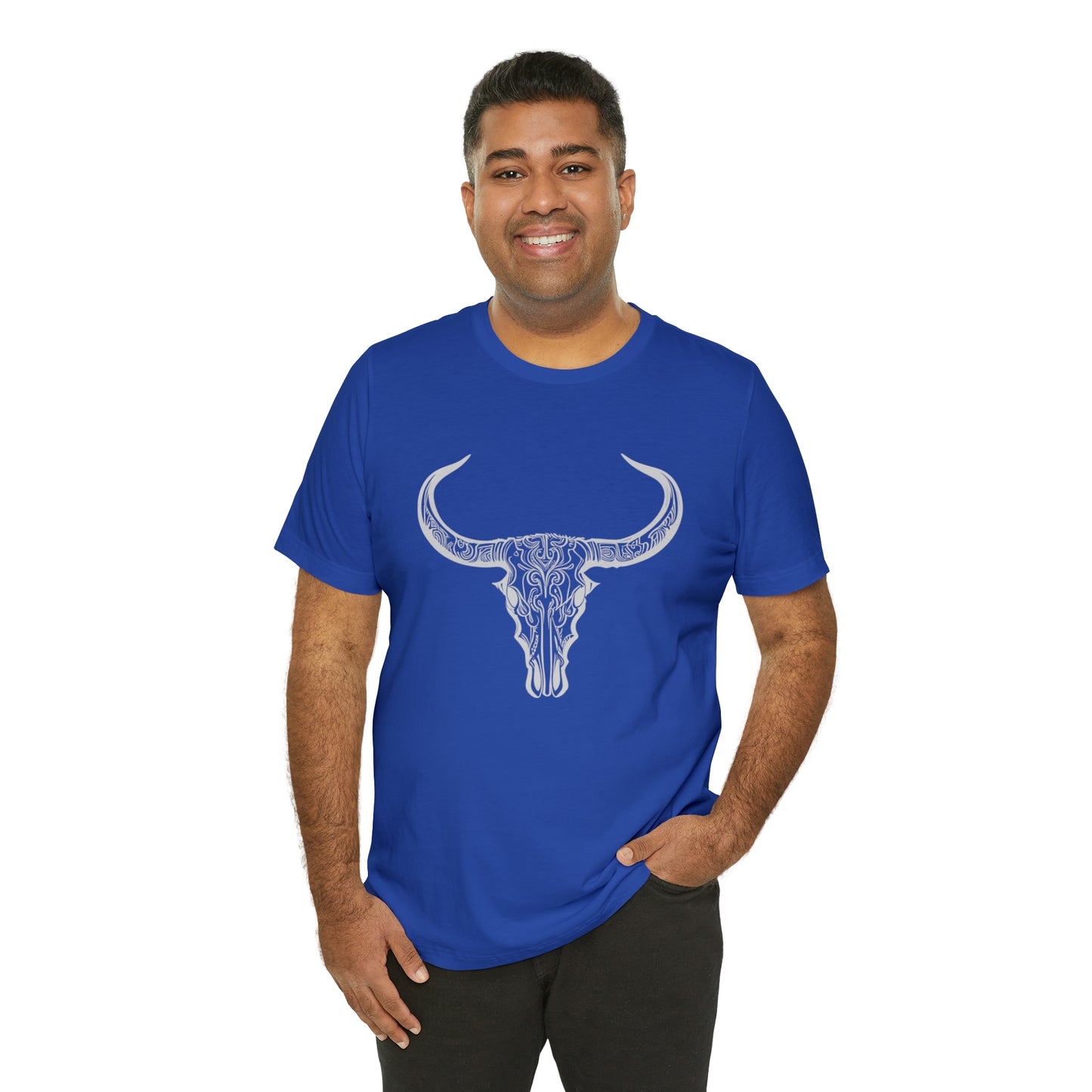 Longhorn Skull Unisex Short Sleeve Tee