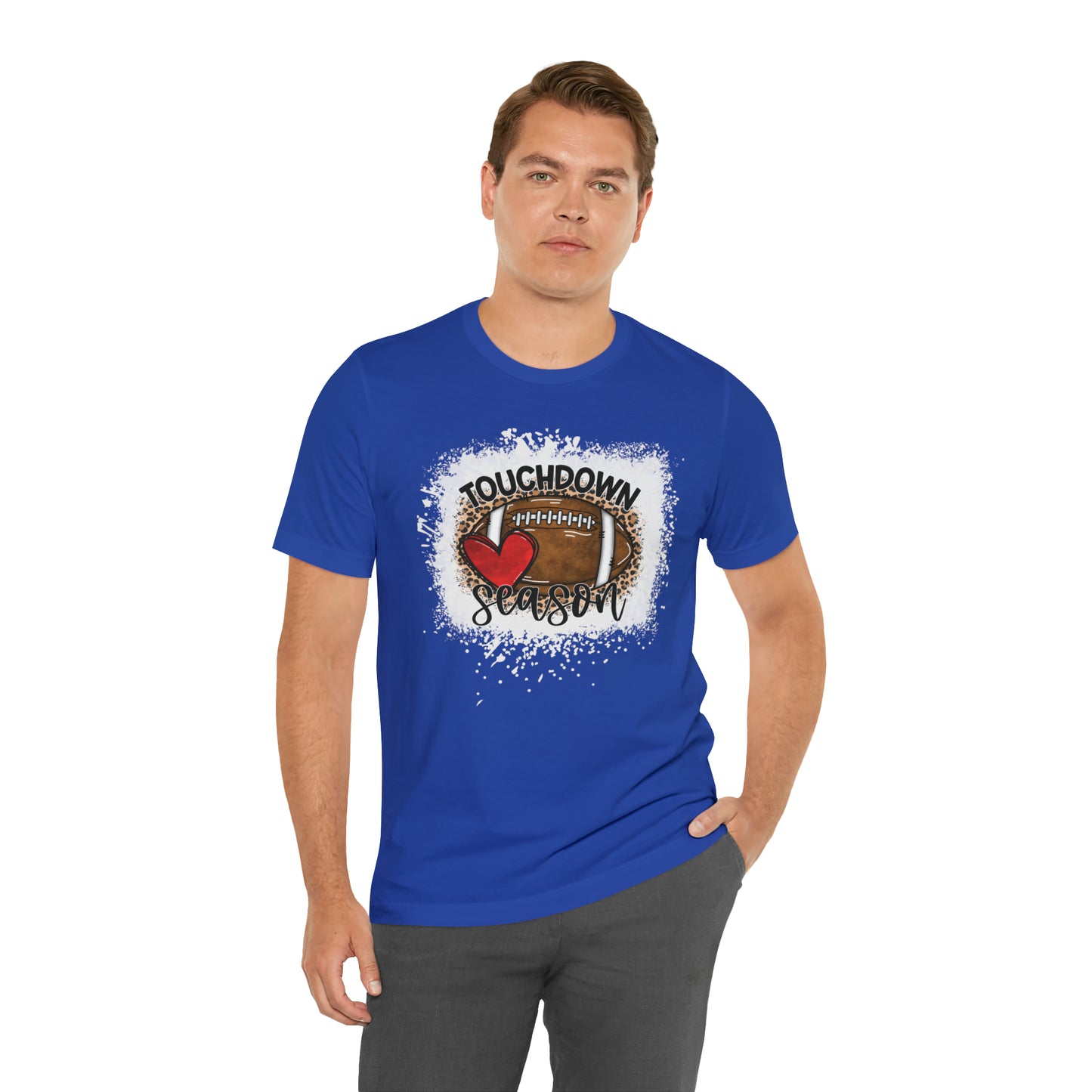 Unisex Touchdown Season Bella Canvas Short Sleeve Tee