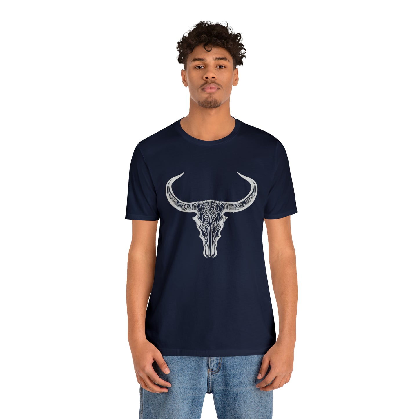 Longhorn Skull Unisex Short Sleeve Tee