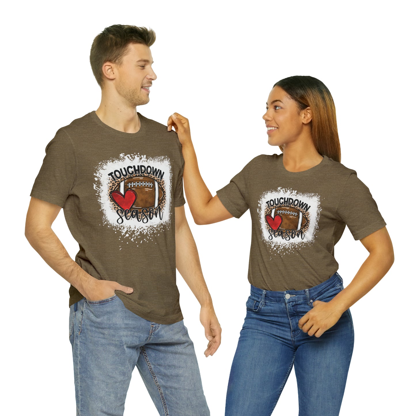 Unisex Touchdown Season Bella Canvas Short Sleeve Tee