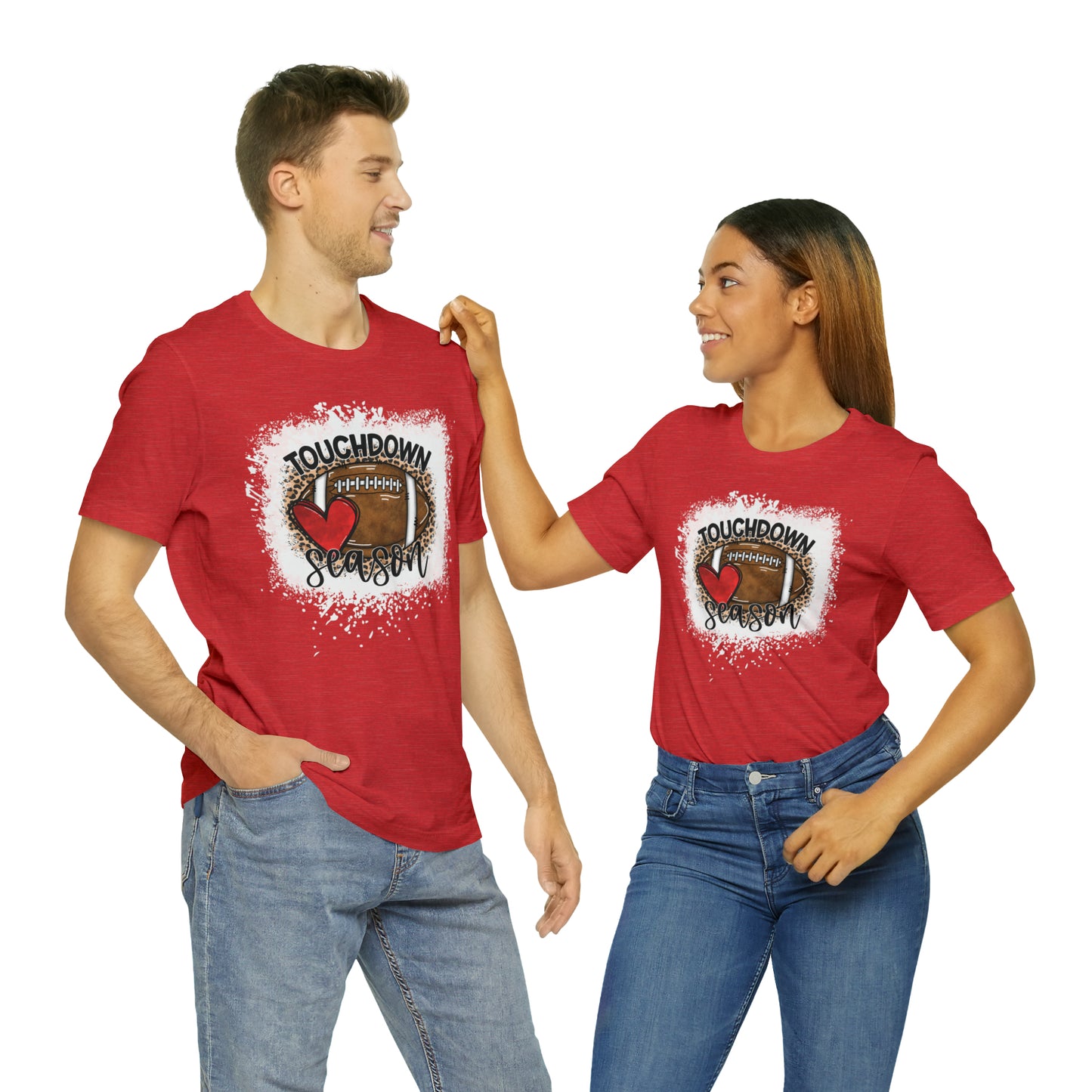 Unisex Touchdown Season Bella Canvas Short Sleeve Tee