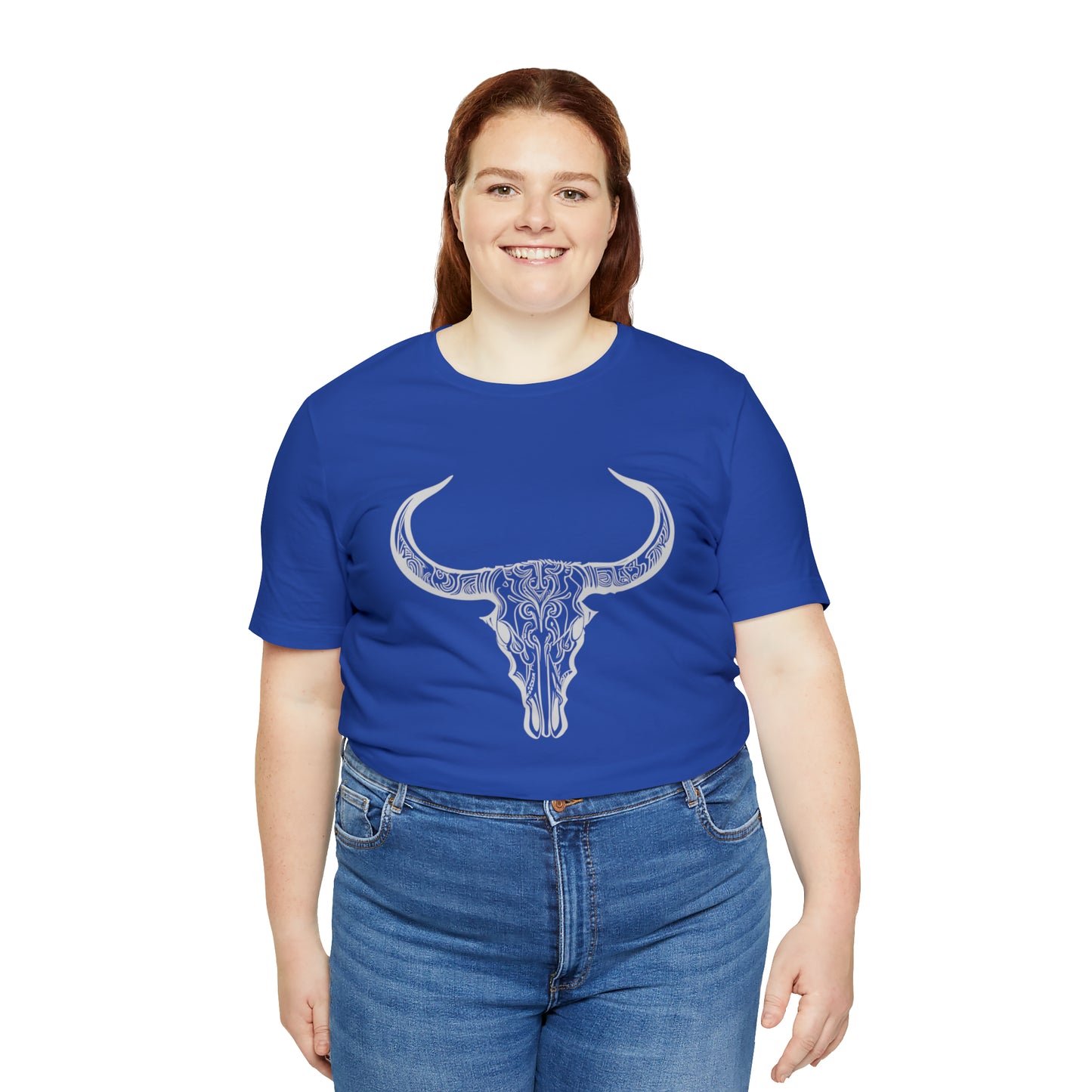 Longhorn Skull Unisex Short Sleeve Tee