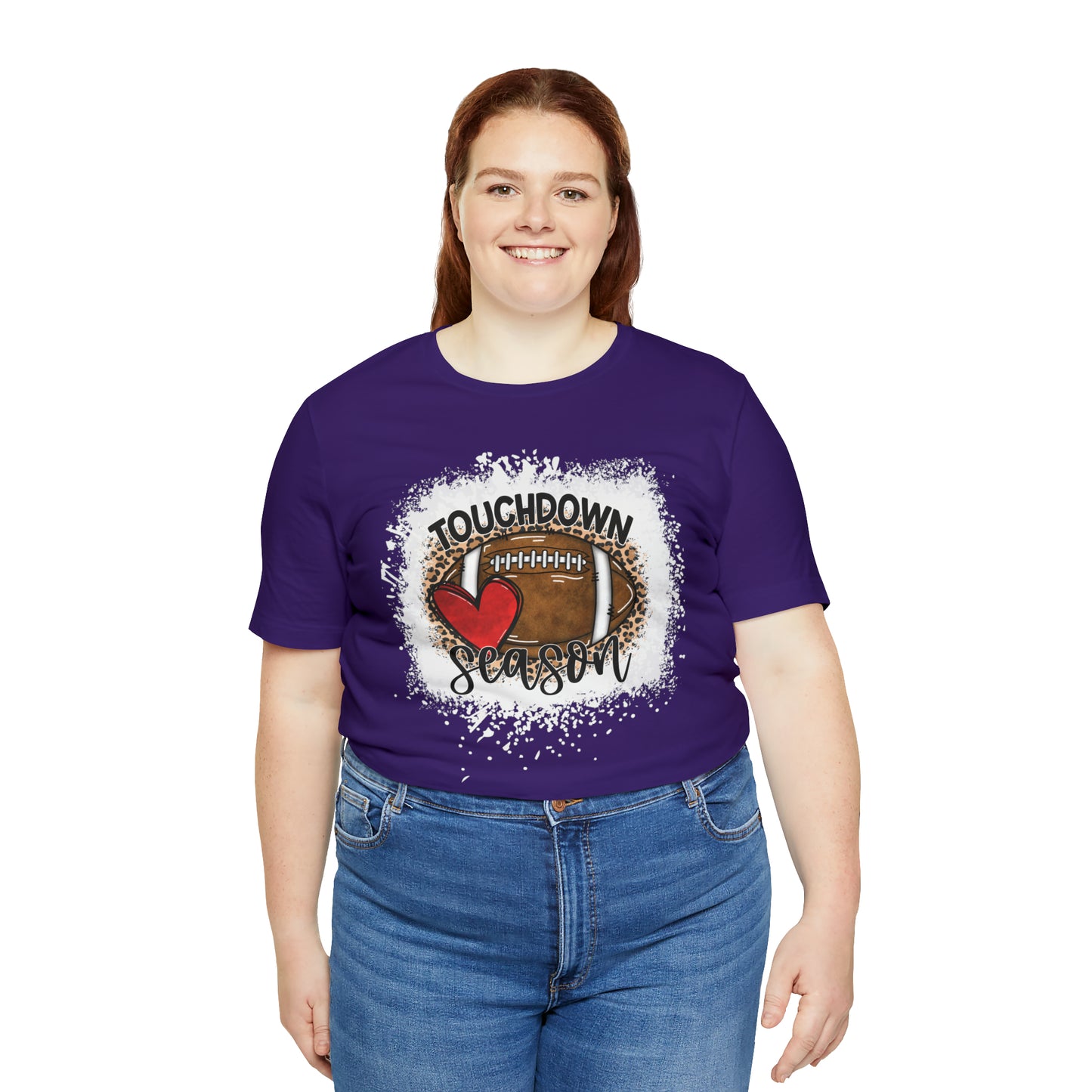 Unisex Touchdown Season Bella Canvas Short Sleeve Tee
