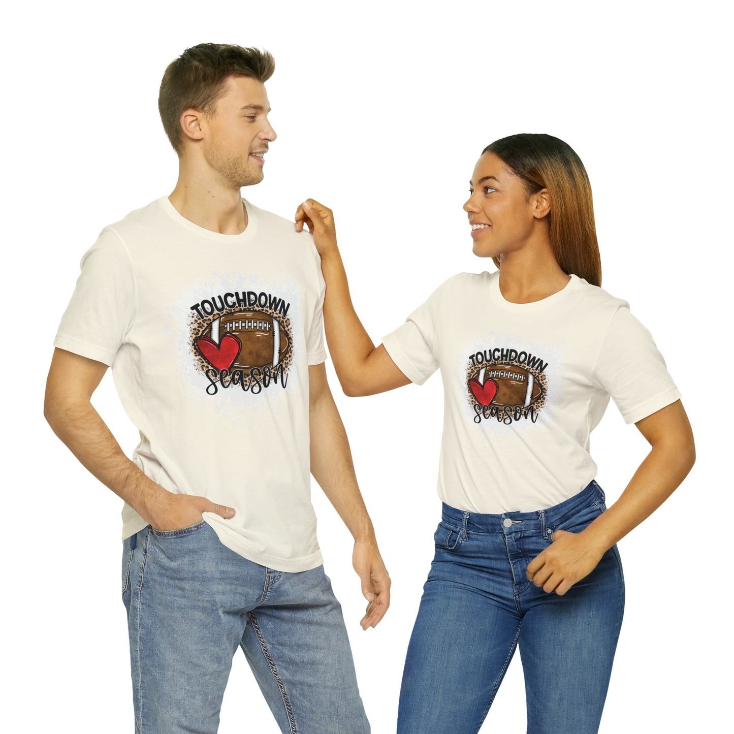Unisex Touchdown Season Bella Canvas Short Sleeve Tee