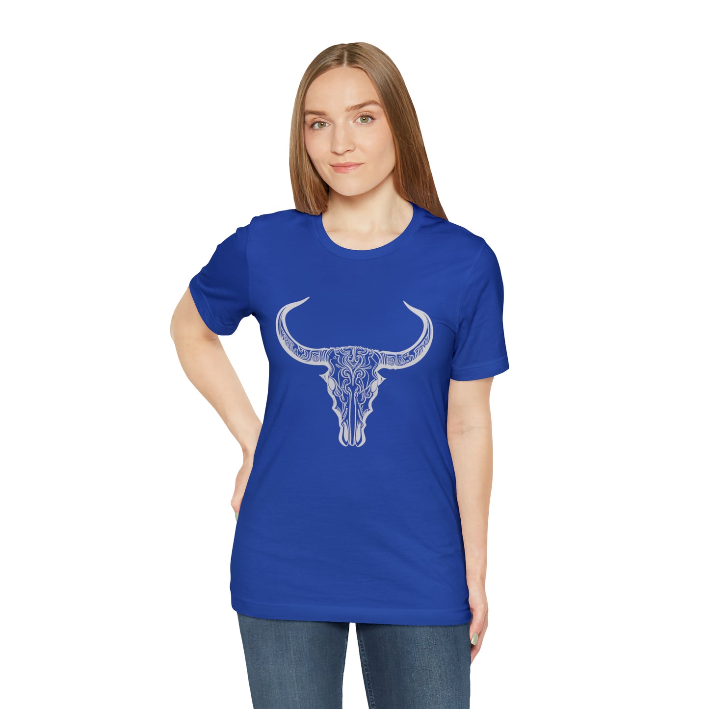 Longhorn Skull Unisex Short Sleeve Tee