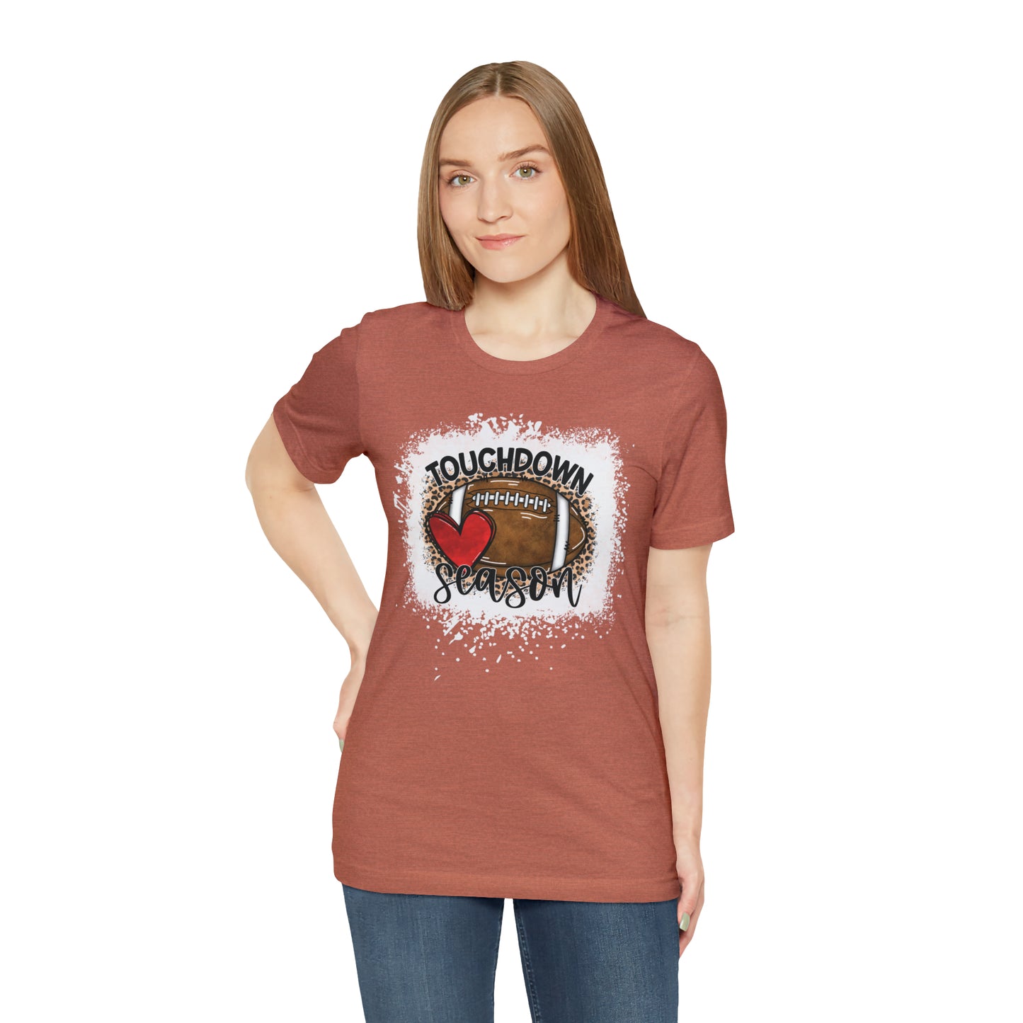 Unisex Touchdown Season Bella Canvas Short Sleeve Tee