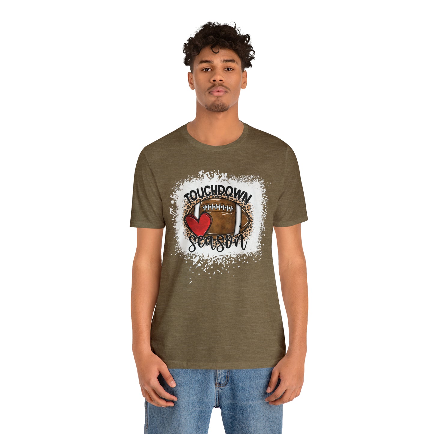 Unisex Touchdown Season Bella Canvas Short Sleeve Tee