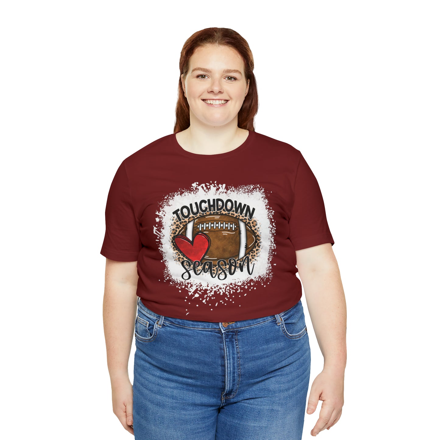 Unisex Touchdown Season Bella Canvas Short Sleeve Tee