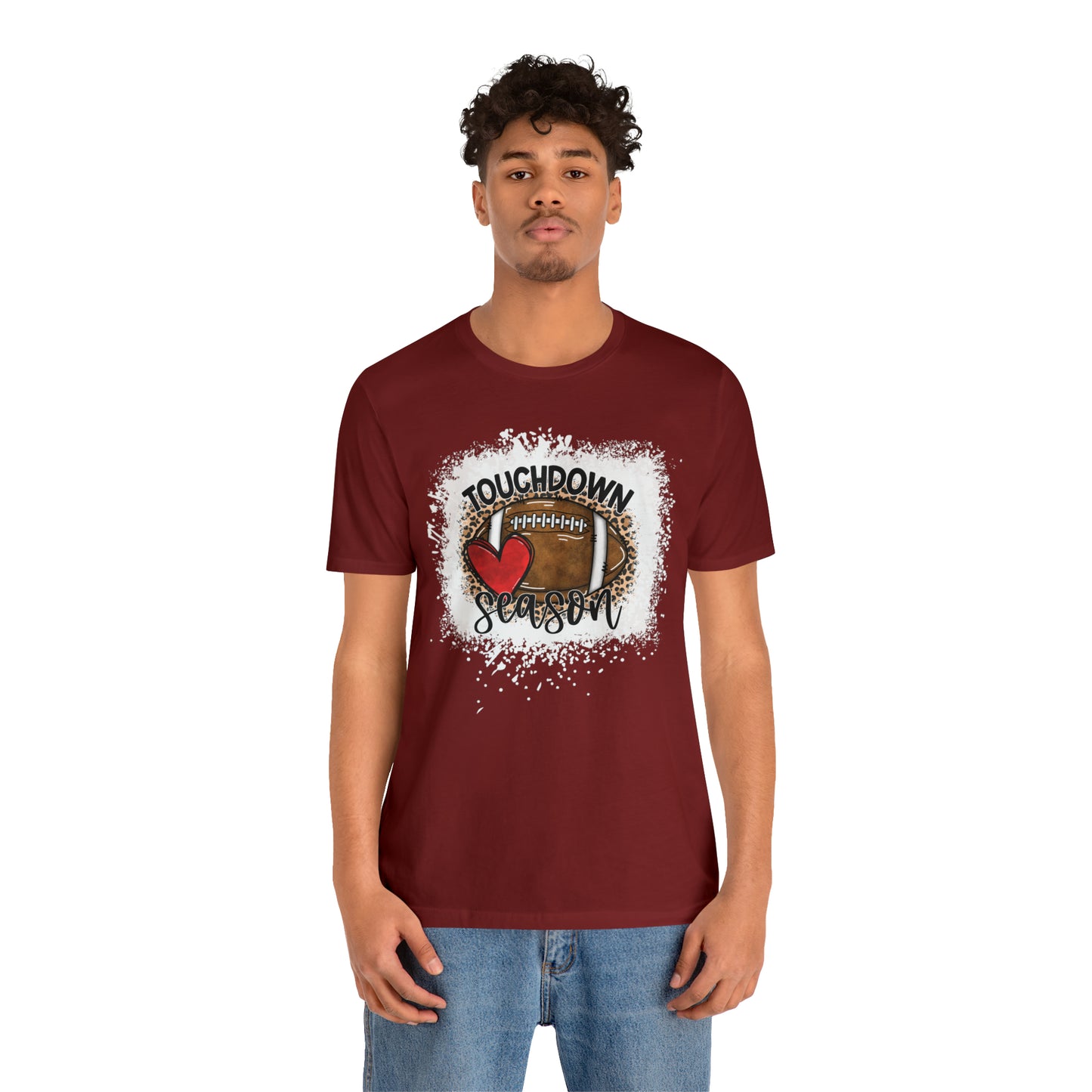 Unisex Touchdown Season Bella Canvas Short Sleeve Tee