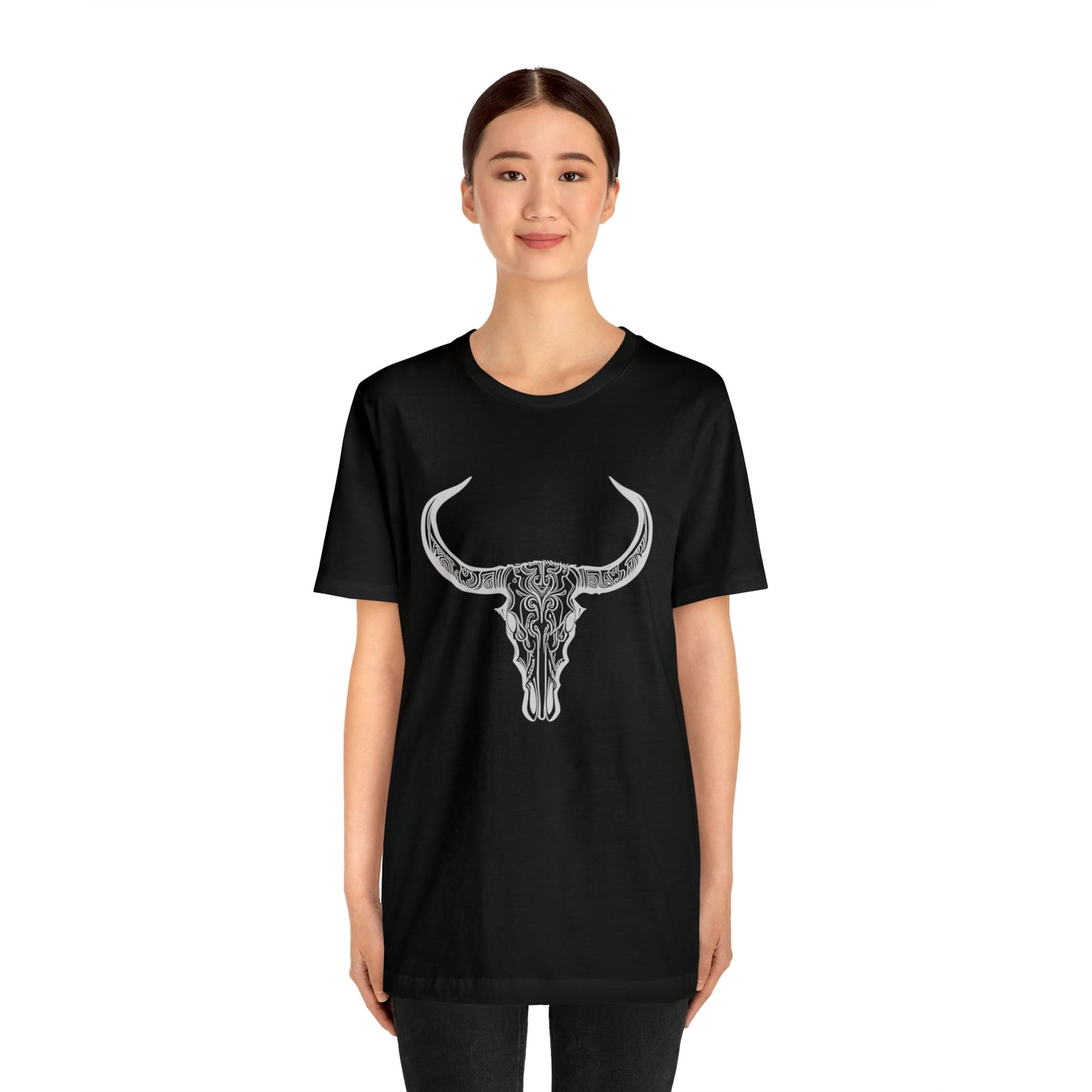 Longhorn Skull Unisex Short Sleeve Tee