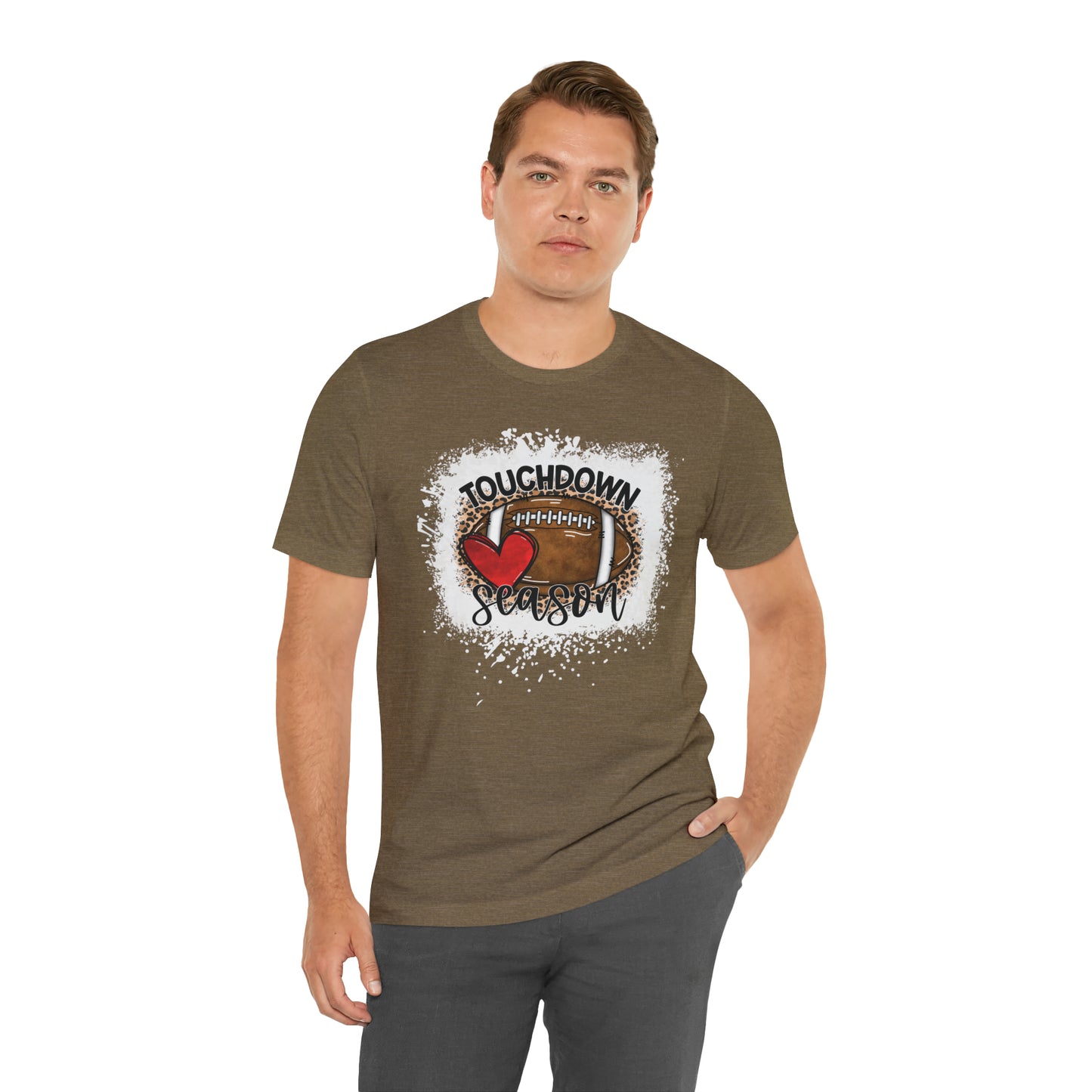 Unisex Touchdown Season Bella Canvas Short Sleeve Tee