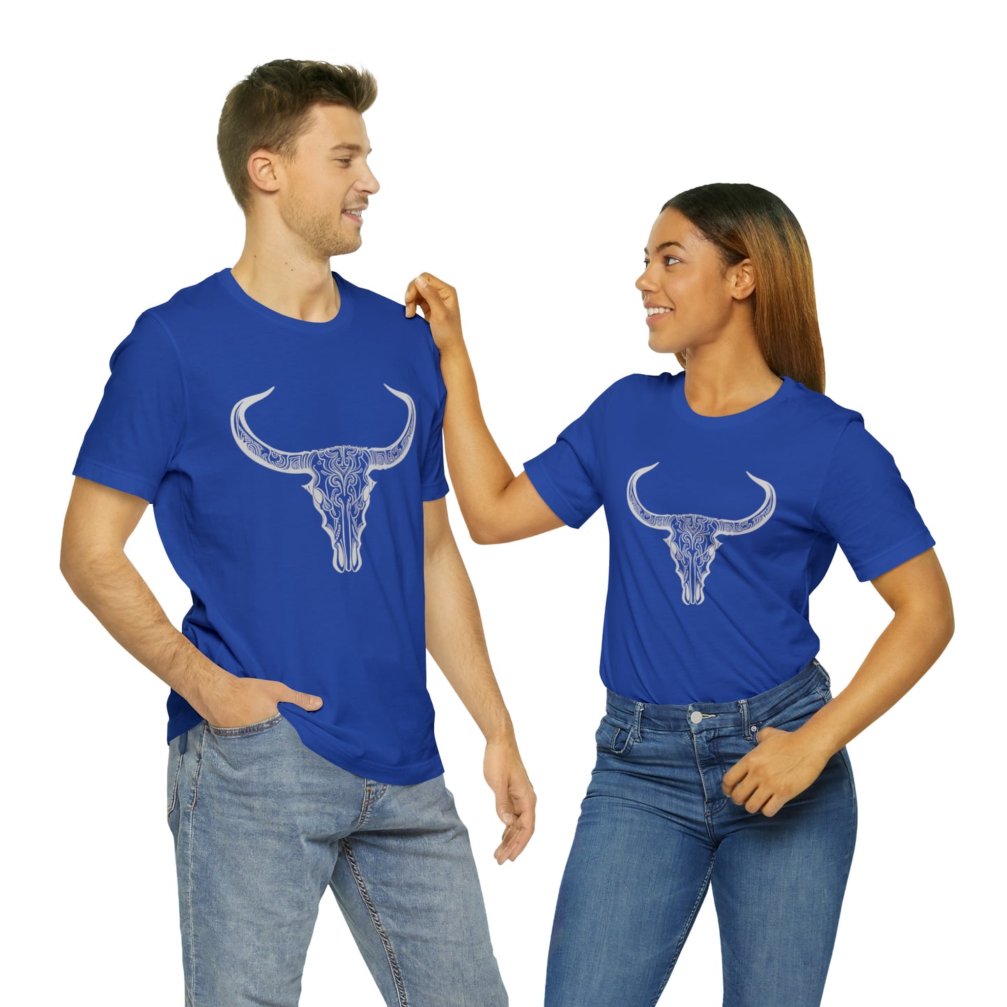 Longhorn Skull Unisex Short Sleeve Tee