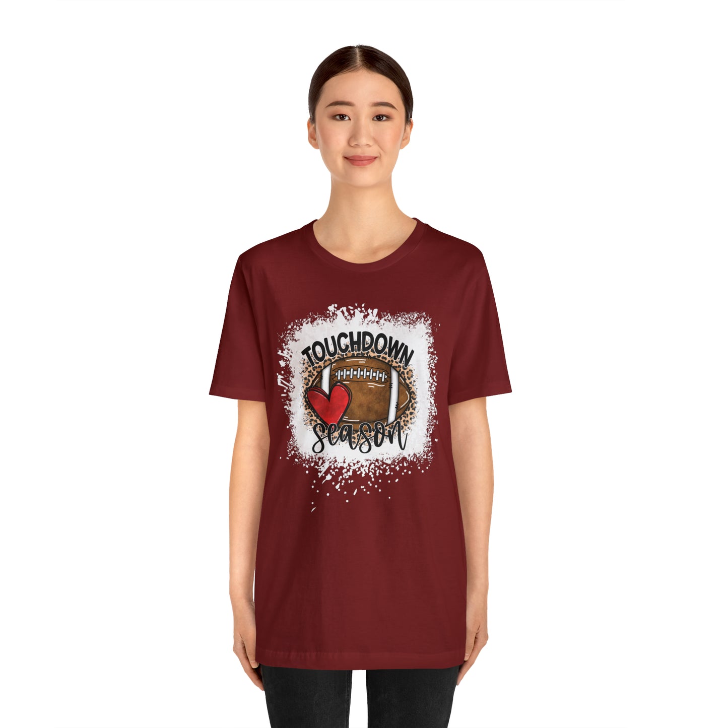 Unisex Touchdown Season Bella Canvas Short Sleeve Tee