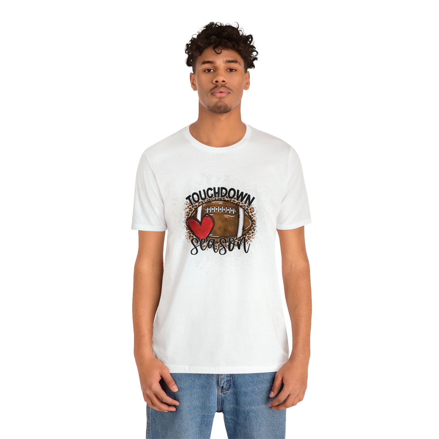Unisex Touchdown Season Bella Canvas Short Sleeve Tee