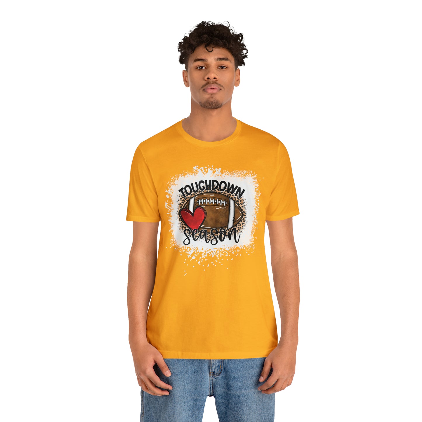 Unisex Touchdown Season Bella Canvas Short Sleeve Tee