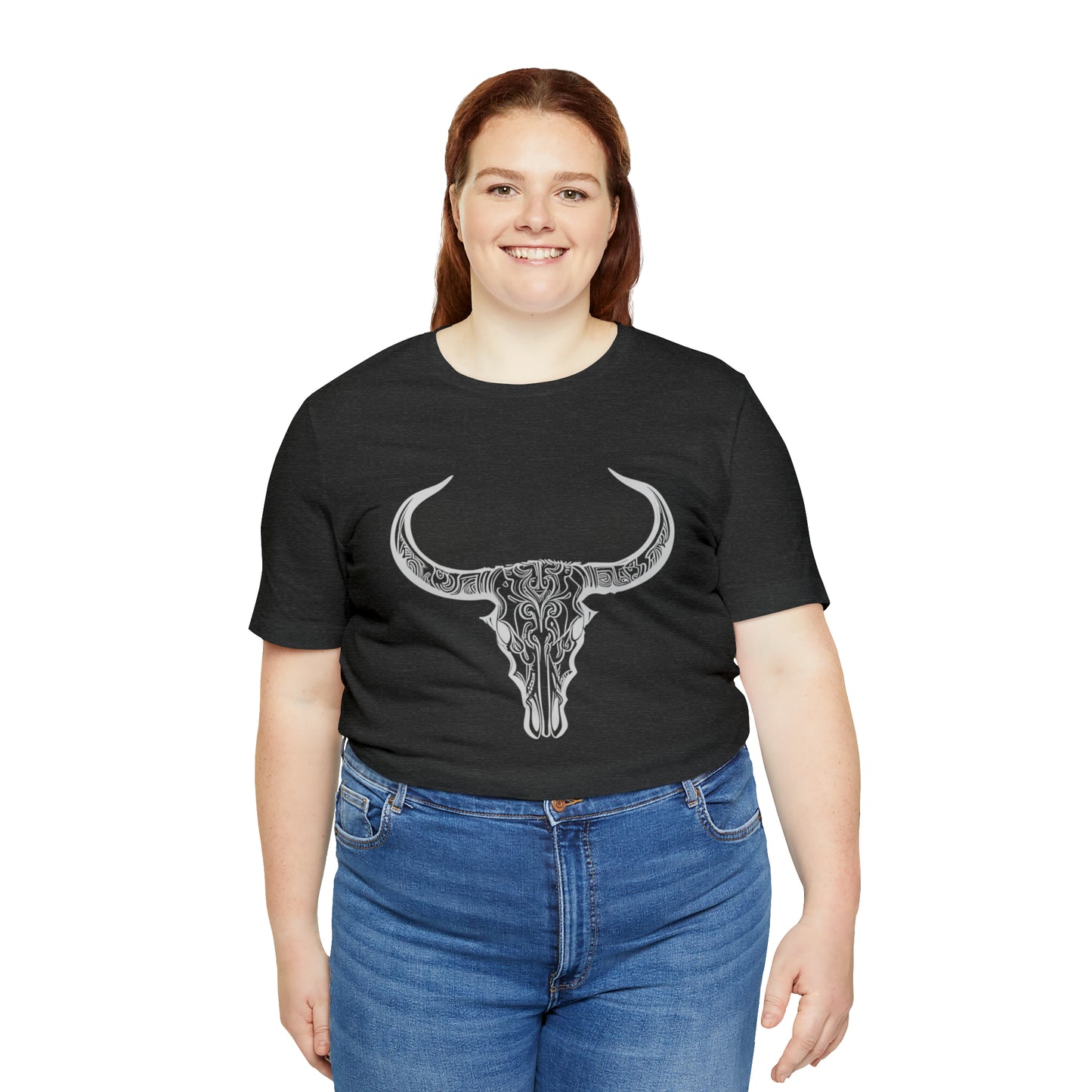 Longhorn Skull Unisex Short Sleeve Tee