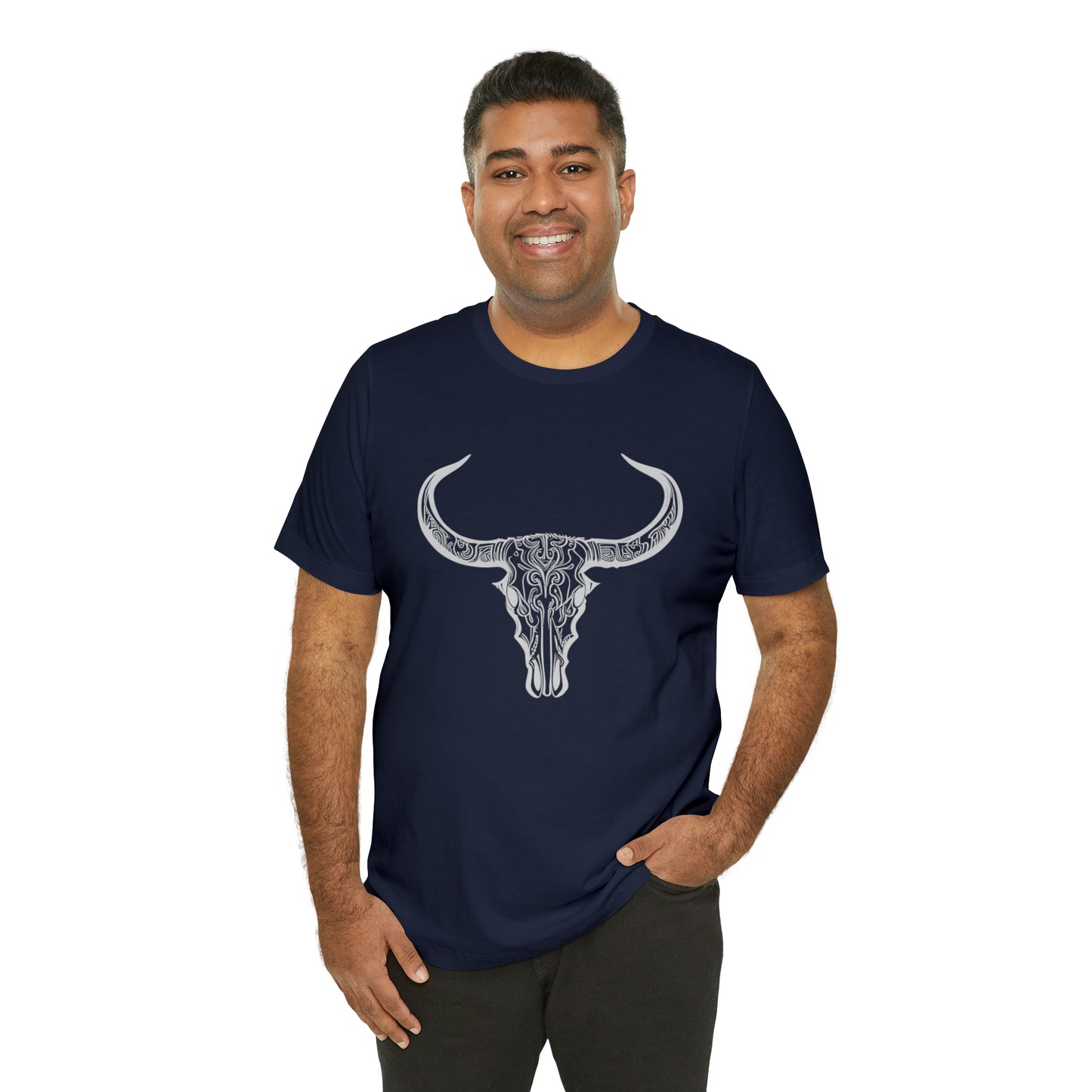 Longhorn Skull Unisex Short Sleeve Tee